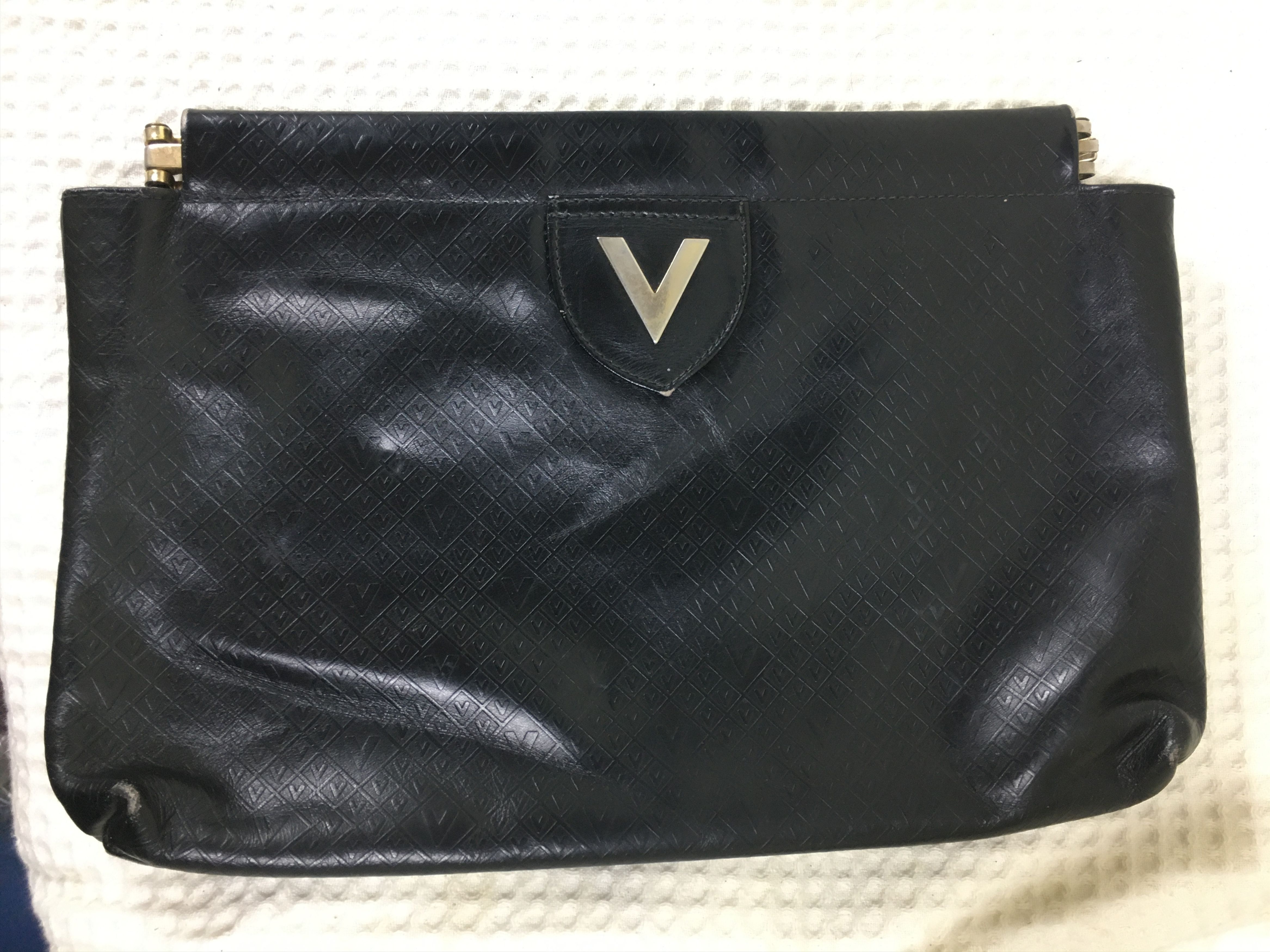 Mario Valentino × Vintage Mario Valentino Clutch Bag Size ONE SIZE - 2 Thumbnail
