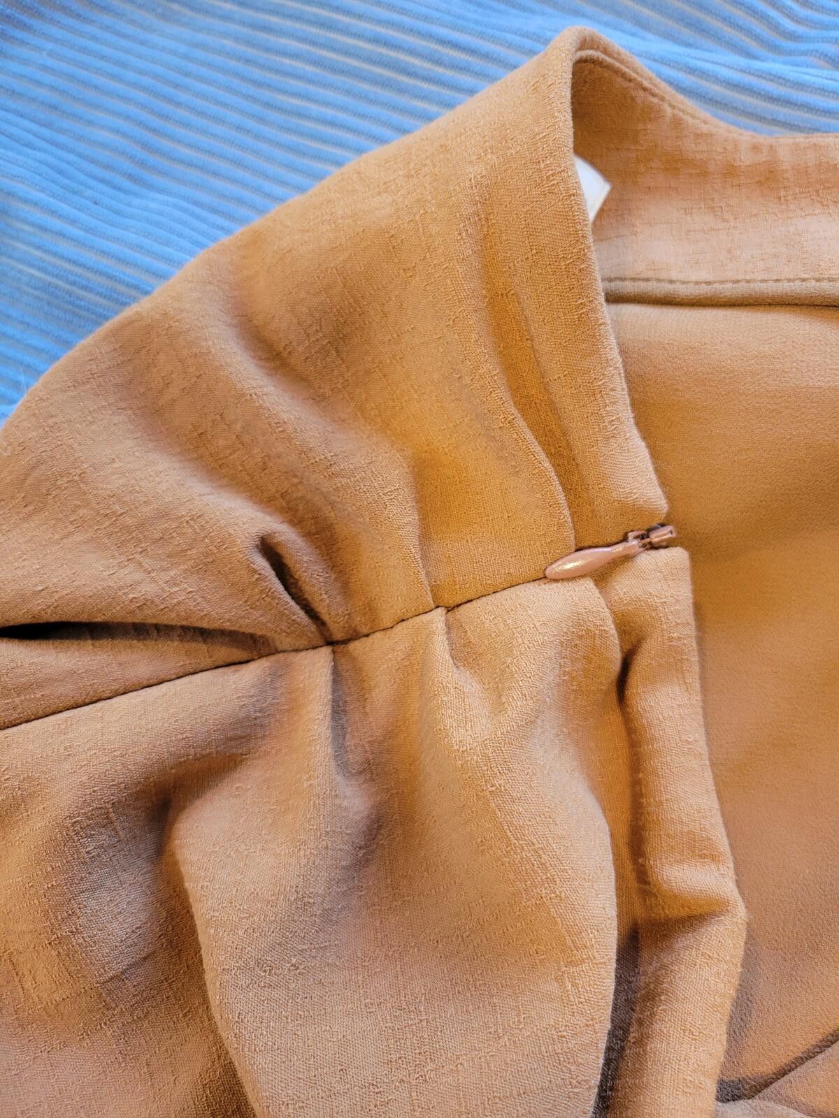 Zara ZARA Medium Brown Fringe Wrap Skirt Size 32" / US 10 / IT 46 - 5 Thumbnail