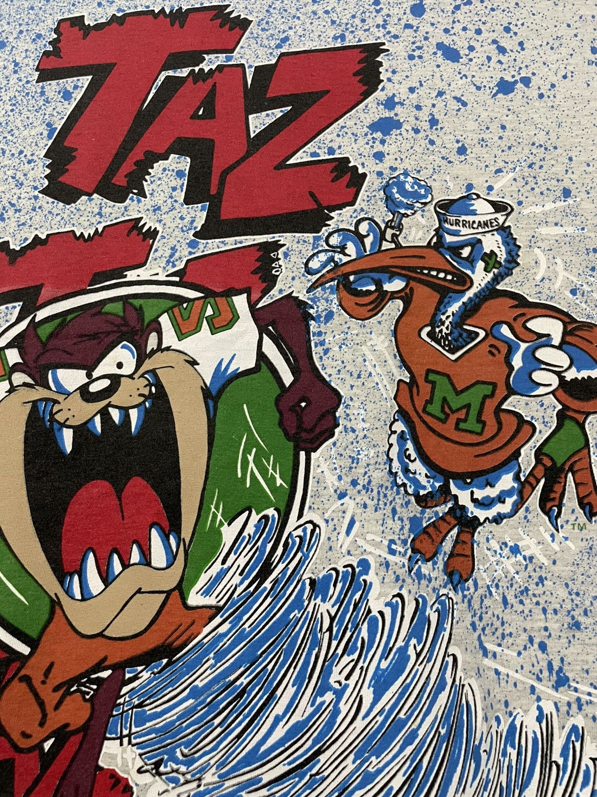 Vintage Vintage 90s Iconic Taz Manian Devil Ovp Pop Culture Tshirt Size US L / EU 52-54 / 3 - 14 Thumbnail