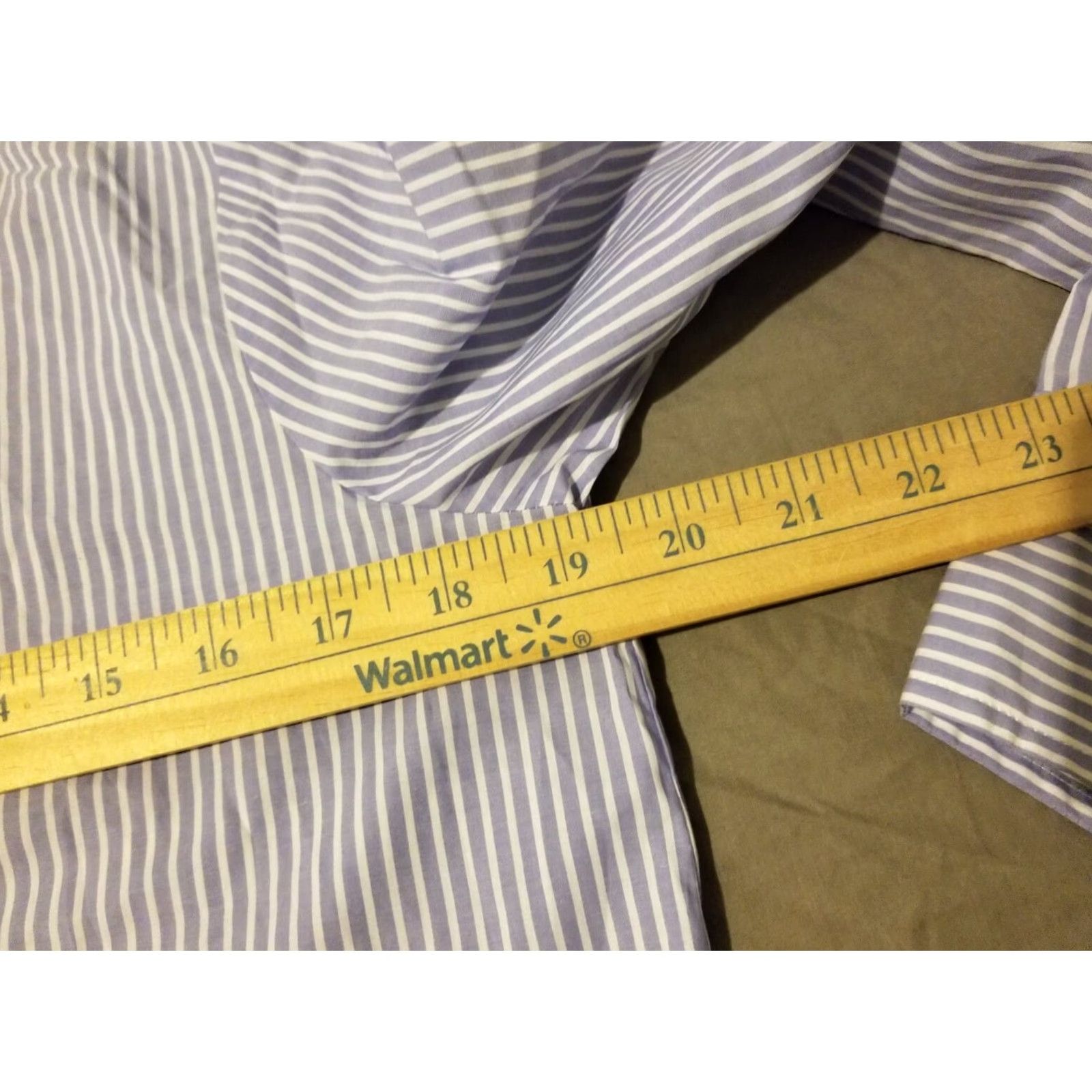 Ann Taylor Womens Ann Taylor Shirt Blouse S Small Blue White Stripes Cotton Button Blouse Womens Mens? Size S / US 4 / IT 40 - 5 Thumbnail