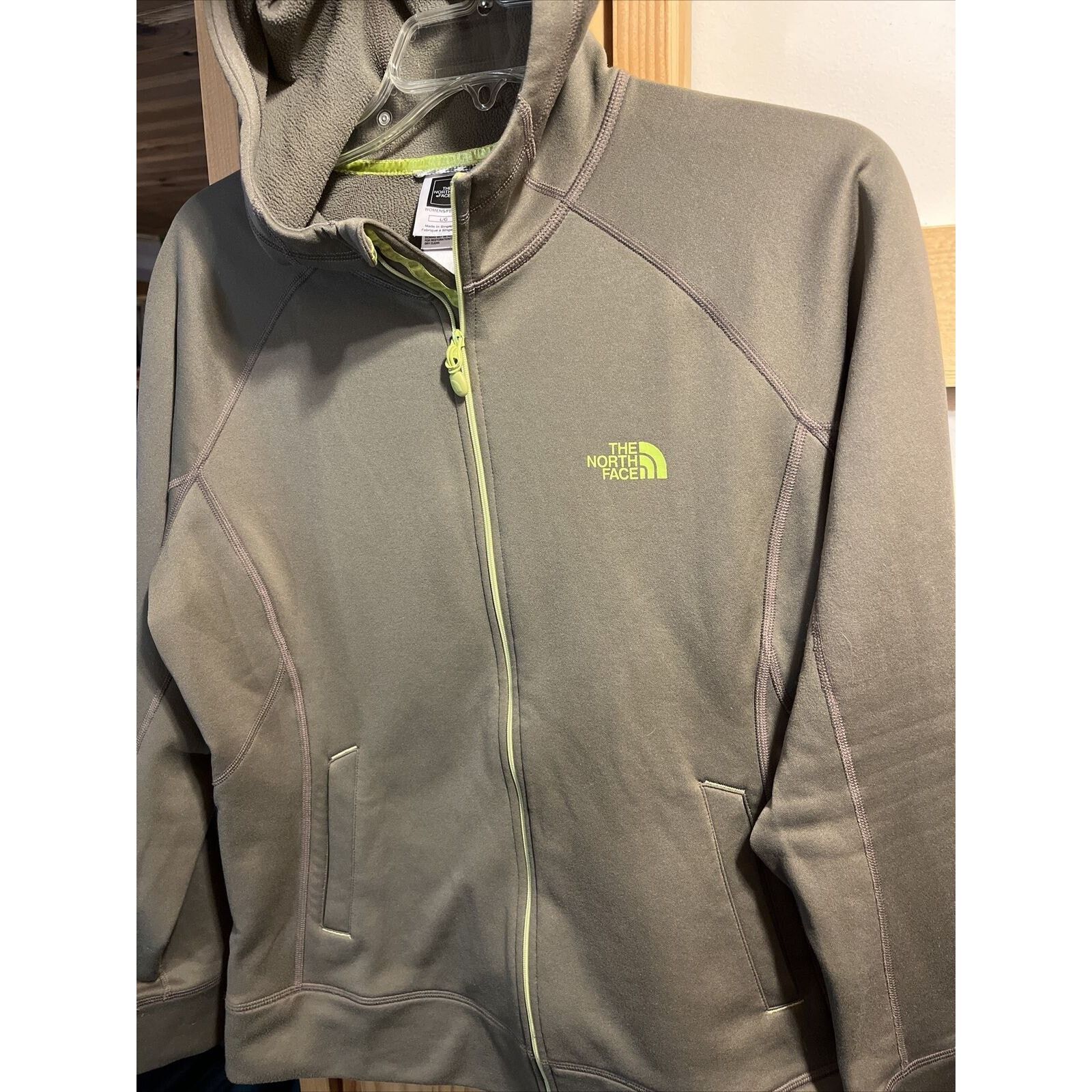 The North Face The North Face Women’s L Gray LS zip Polyester Fleece Jacket Size L / US 10 / IT 46 - 5 Thumbnail