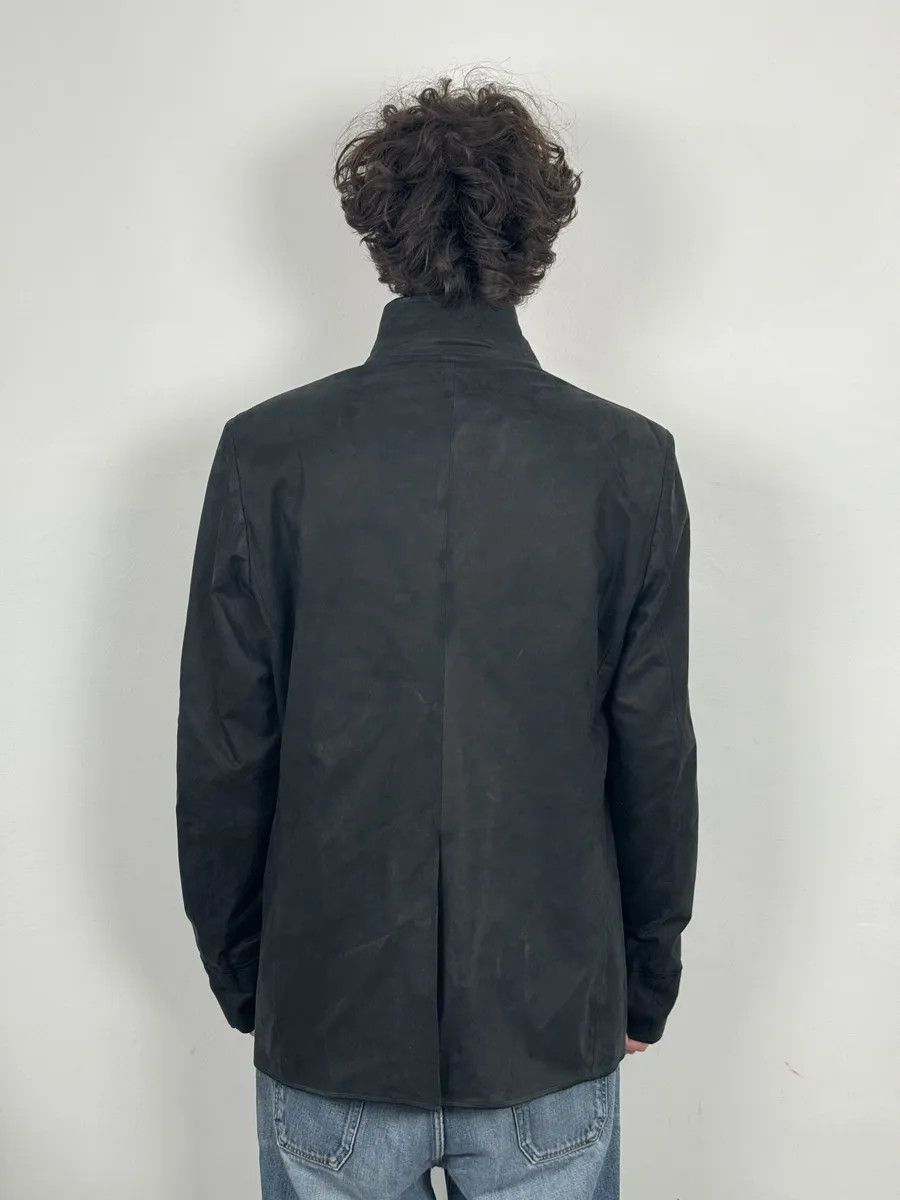 Dior 2010s Dior Black Calf Leather & Cashmere Premium Jacket by Kris Van Assche Size US L / EU 52-54 / 3 - 5 Thumbnail