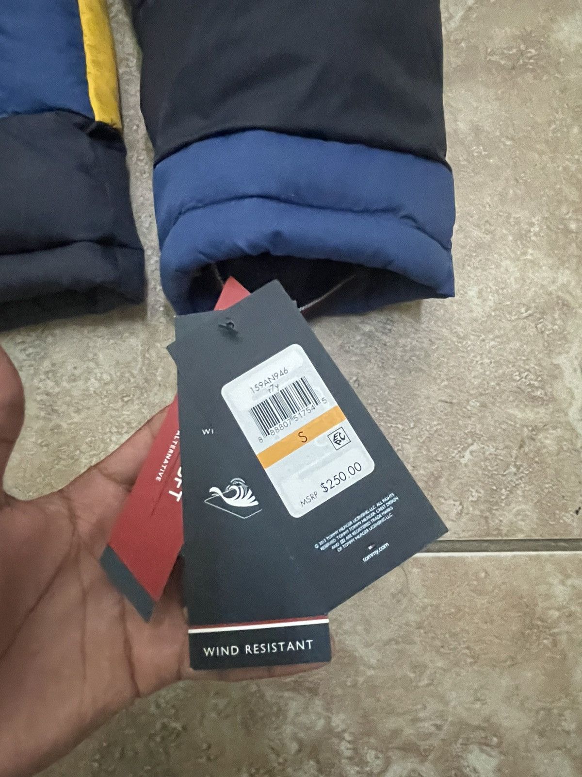 Tommy Hilfiger Tommy Hilfiger Puffer Jacket Yellow & Blue Size US S / EU 44-46 / 1 - 2 Thumbnail