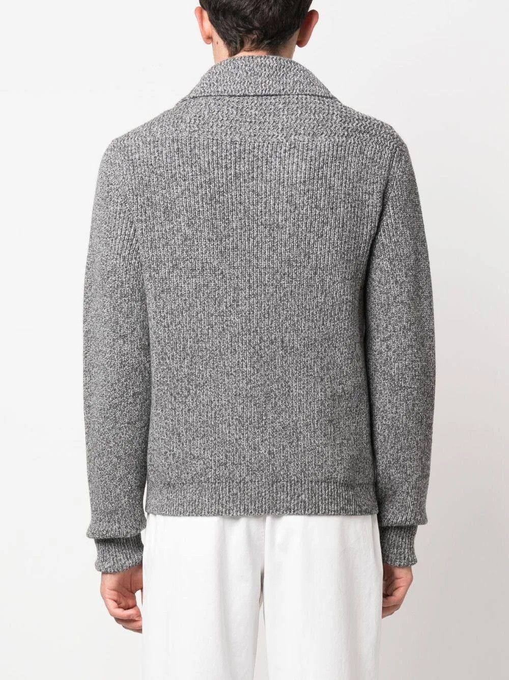 Tom Ford o1loc1c0824 Cashmere Cardigan in Grey Size US XXL / EU 58 / 5 - 5 Thumbnail