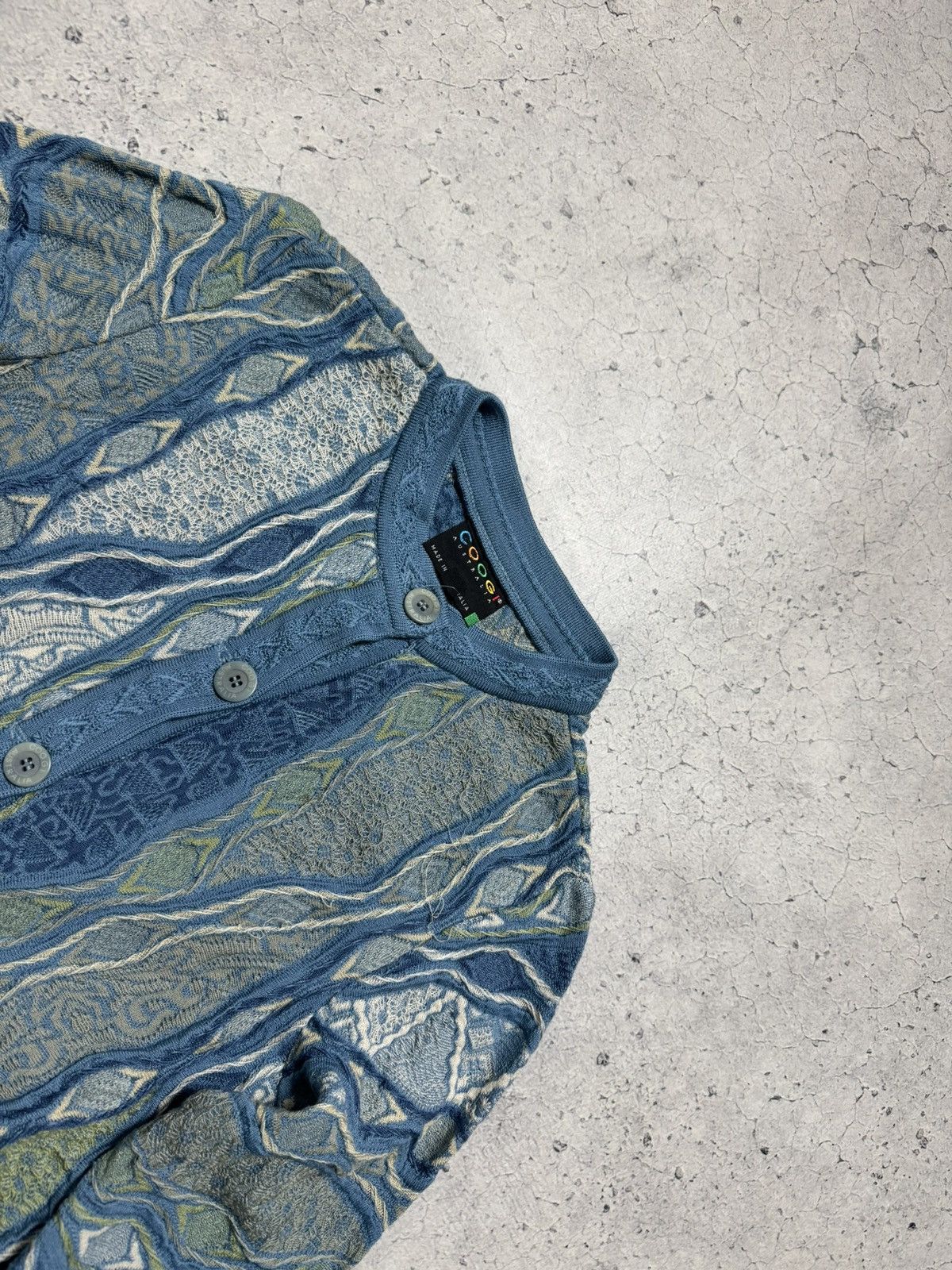 Coogi Coogi Australia Men’s Wool 3D Sweater Cardigan Size S Size US S / EU 44-46 / 1 - 5 Thumbnail