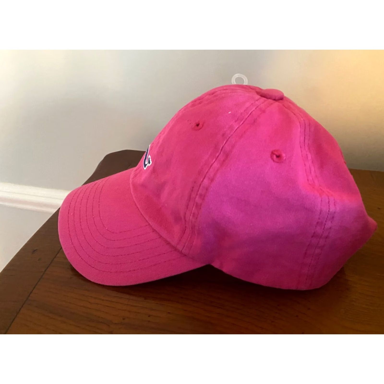 Vineyard Vines Vineyard Vines Hat Baseball Cap Unisex Adults Adjustable Pink Whale Logo Strapback Cotton Size ONE SIZE - 2 Thumbnail