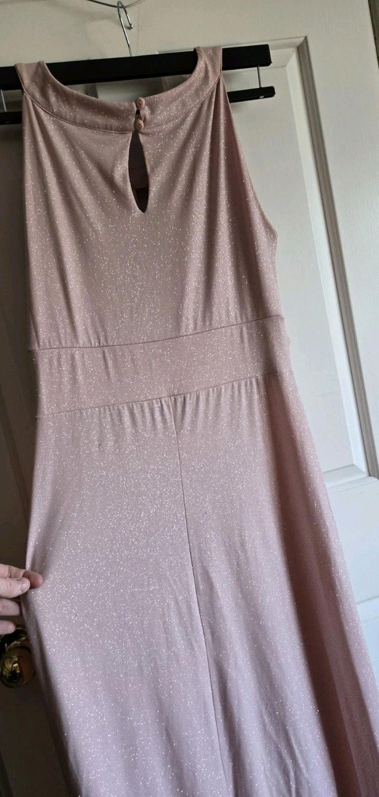 Other En Focus Blush Pink Sparkly Shimmer Formal Prom Easter Maxi Size XL / US 12-14 / IT 48-50 - 9 Thumbnail