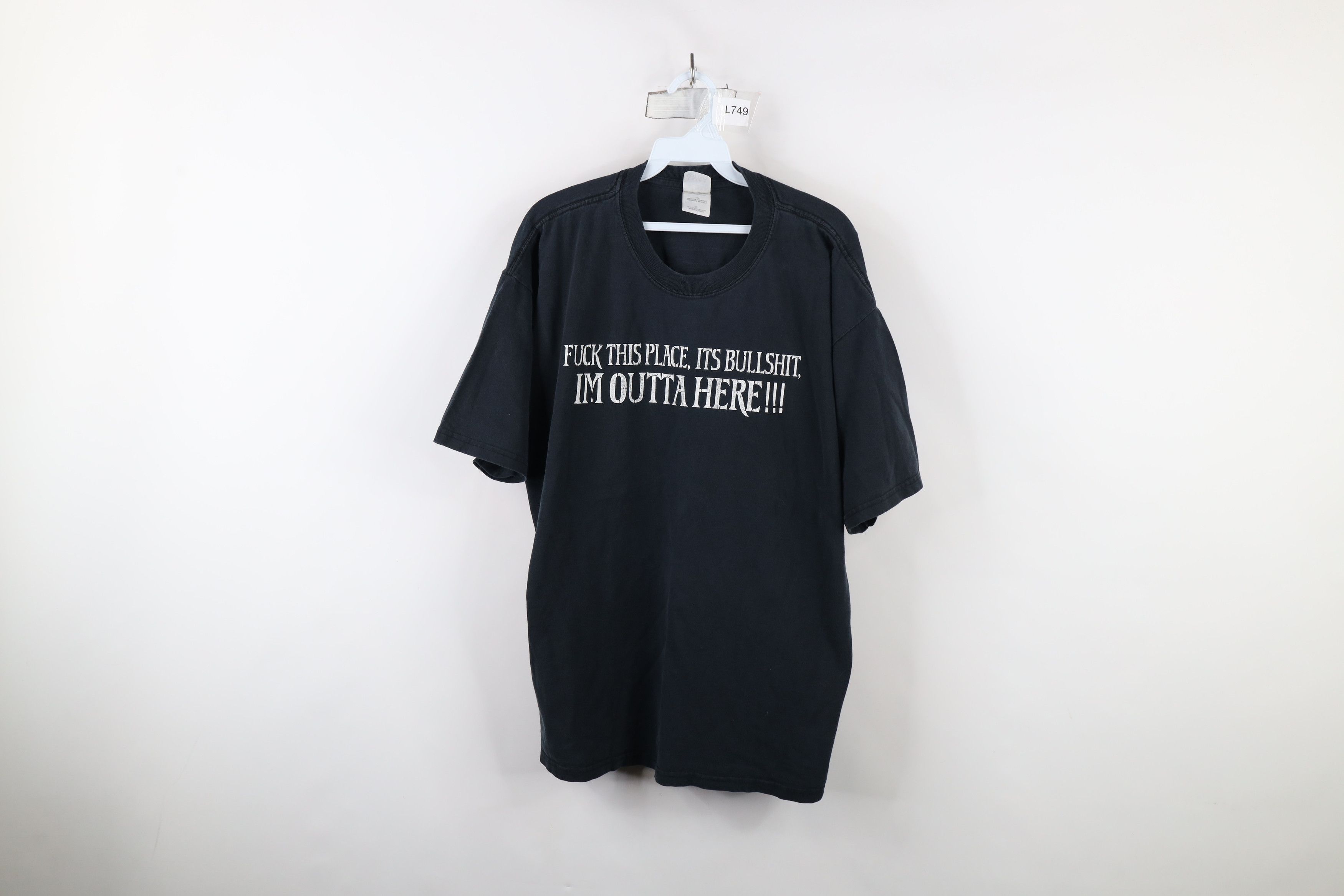 Vintage Vintage Sponge Radio F*ck This Place Its Bullsh*t T-Shirt Size US XL / EU 56 / 4 - 1 Thumbnail