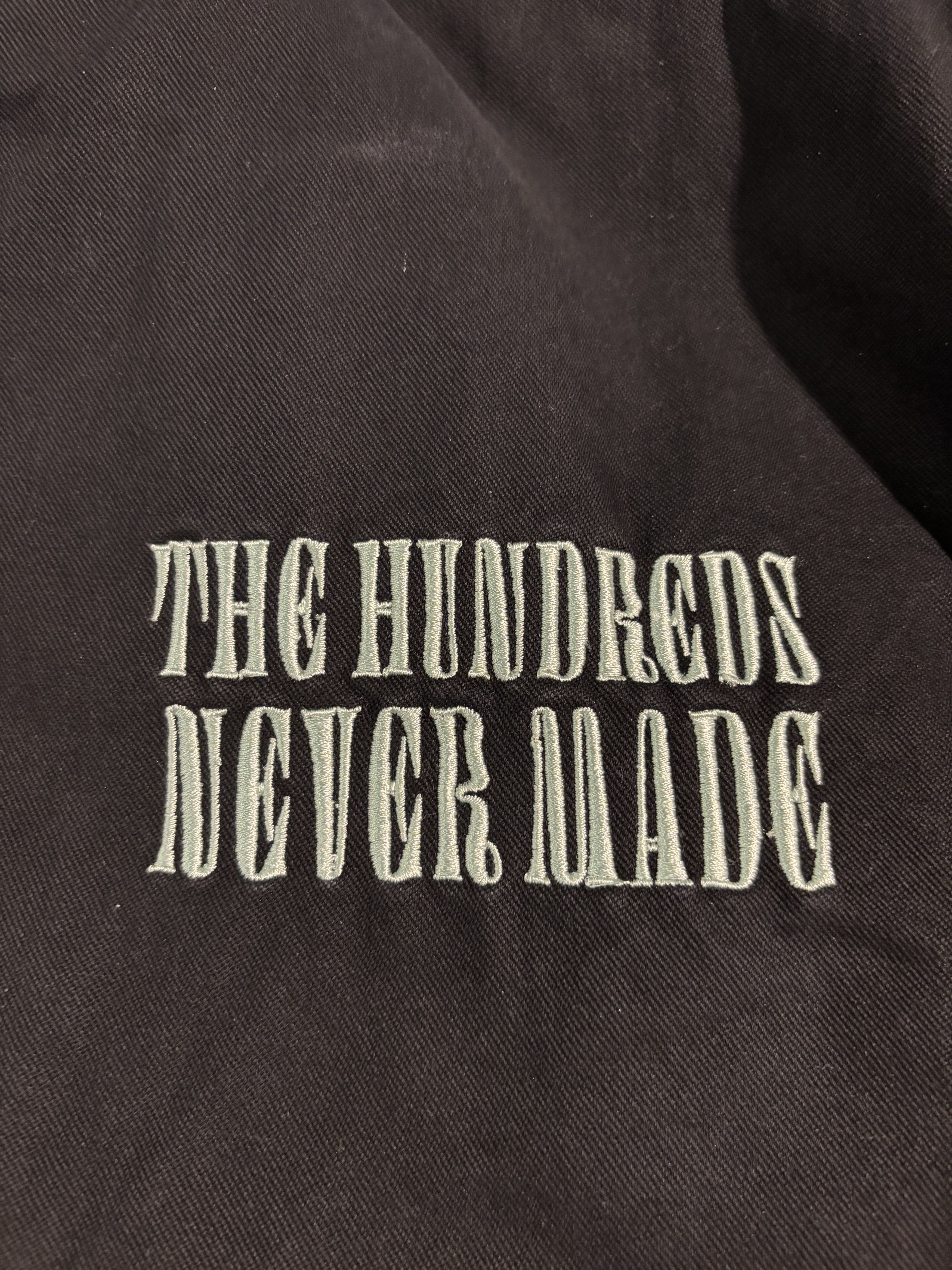 The Hundreds x Never Made Black Canvas Jacket Francisco Reyes Jr Size US XXL / EU 58 / 5 - 4 Thumbnail