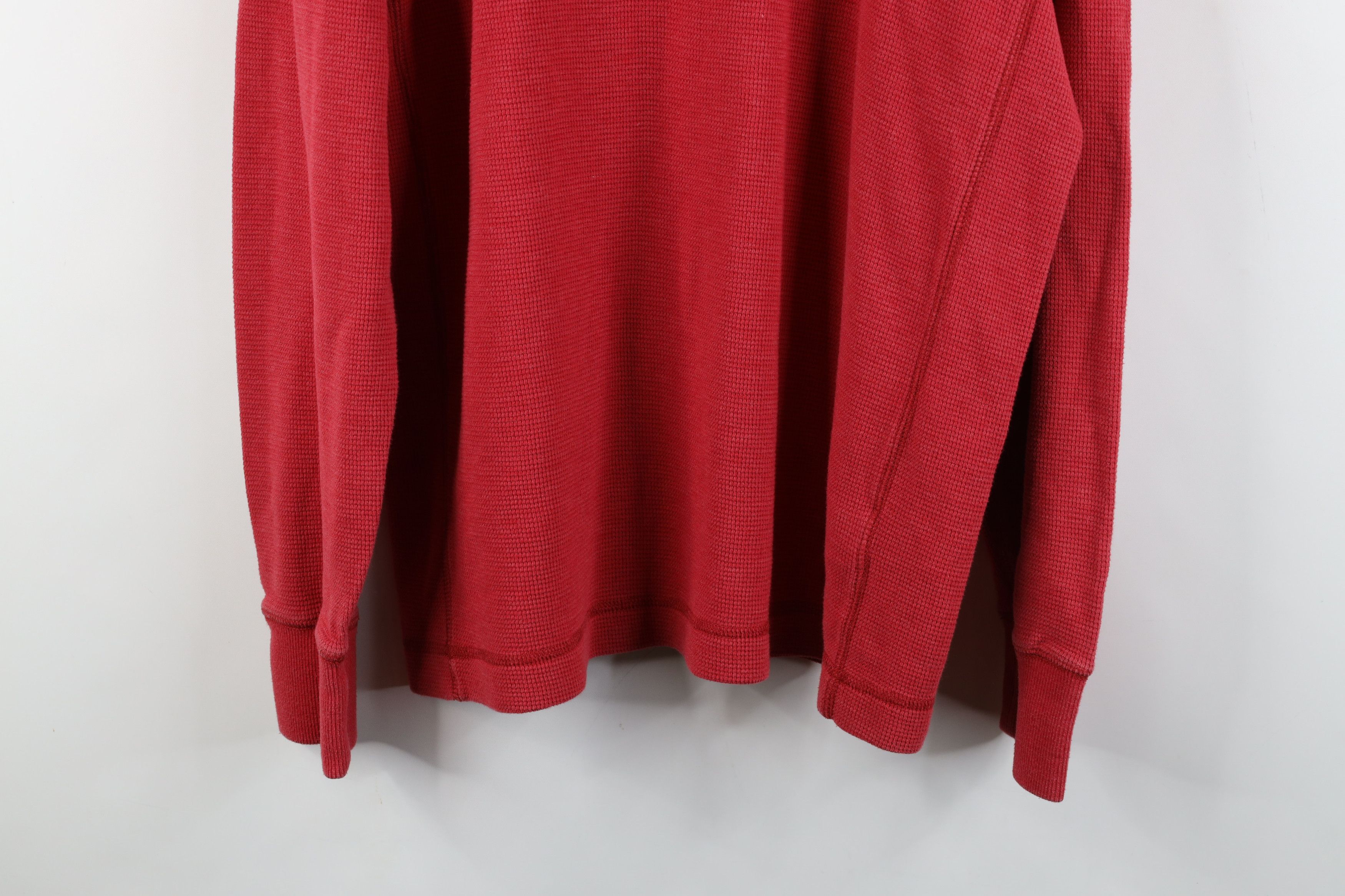 Eddie Bauer Vintage Y2K Eddie Bauer Waffle Knit Long Sleeve T-Shirt Size US L / EU 52-54 / 3 - 10 Thumbnail