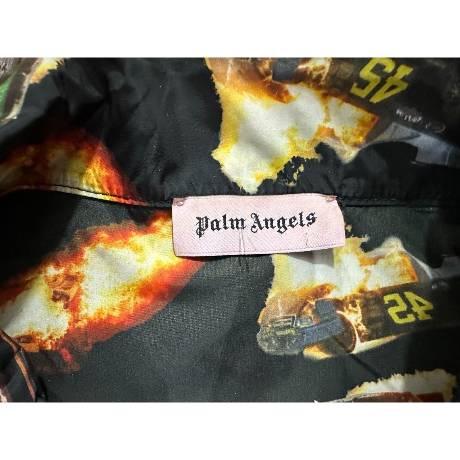 Palm Angels Palm Angels burning race car Track Jacket size Medium multi Size US M / EU 48-50 / 2 - 2 Thumbnail