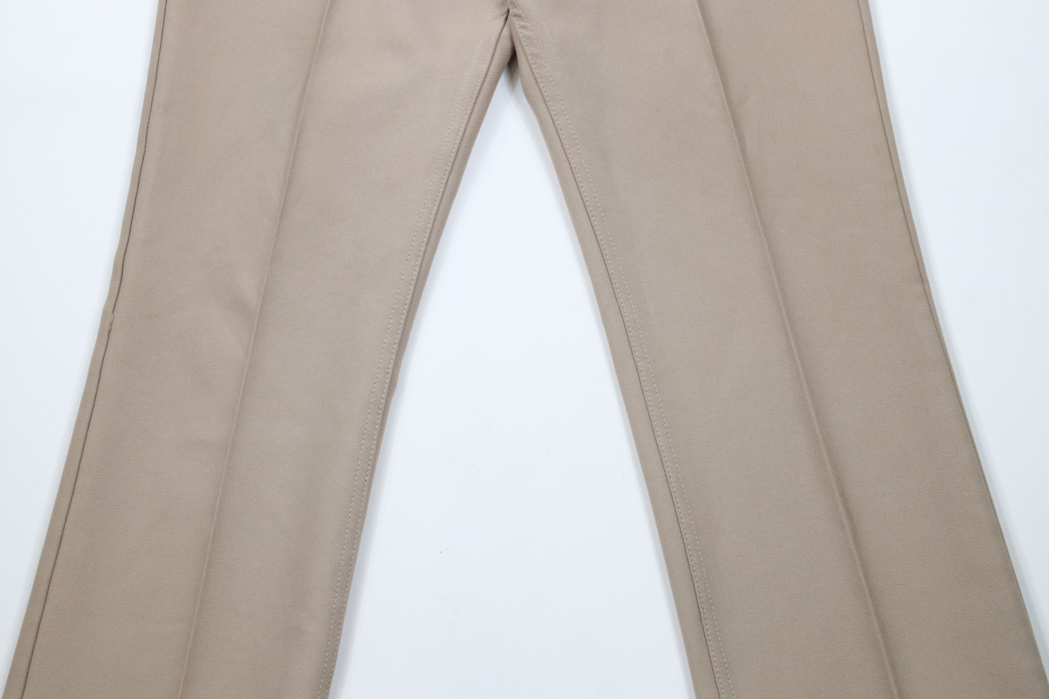 Vintage × Wrangler Vintage 90s Wrangler Knit Western Wide Leg Chino Pants Beige Size US 36 / EU 52 - 3 Thumbnail