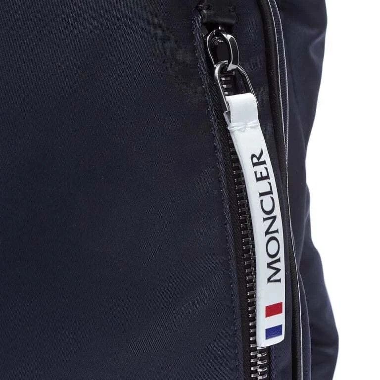 Moncler Moncler Chute Patch Logo Backpack Navy Blue + Bag Size ONE SIZE - 6 Thumbnail