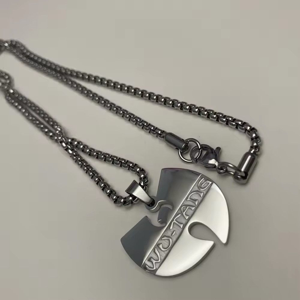 Vintage Fashion Titanium Steel Pendant Necklace Size ONE SIZE - 4 Thumbnail