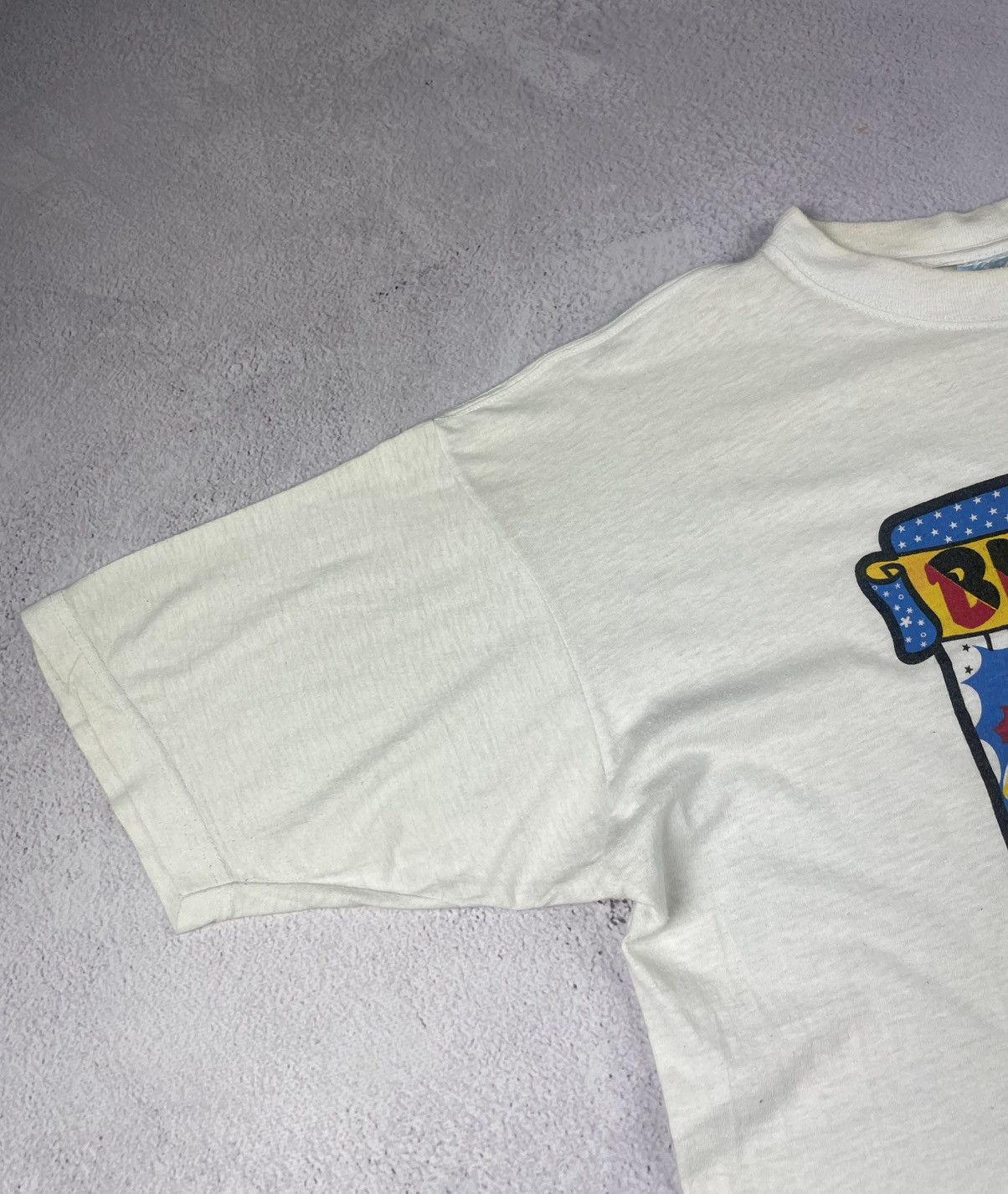 Band Tees × Vintage Vintage Big Foot Stuntmen Shirt 90s USA M Distressed Stained Size US M / EU 48-50 / 2 - 7 Thumbnail