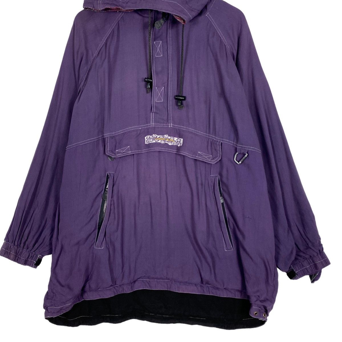 Gear for Sports Vintage 90s Yamaha Anorak Halfzip Hoodies Jacket Size US XL / EU 56 / 4 - 4 Thumbnail