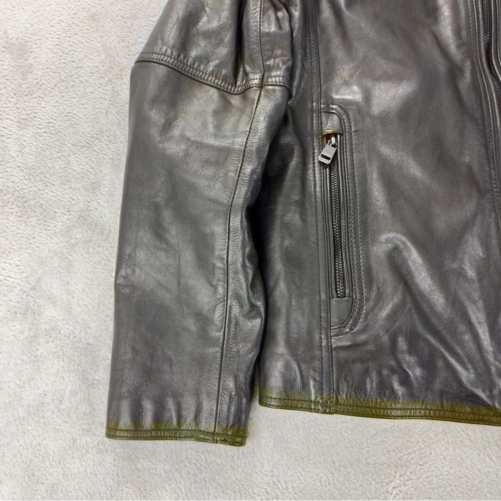 Andrew Marc Andrew Marc Men's Size Medium 100% Black Soft Leather Jacke Size US M / EU 48-50 / 2 - 6 Thumbnail