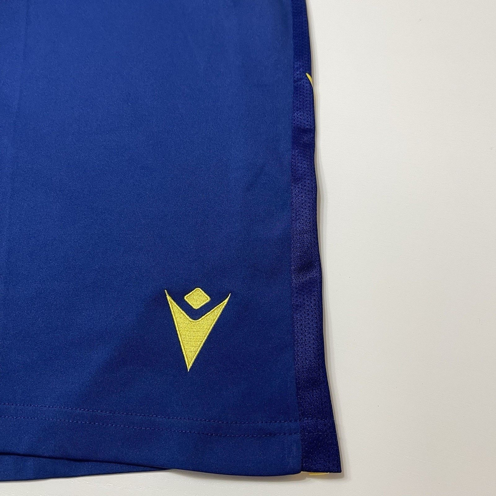 Macron Macron Hellas Verona Blue Football Shorts S047 Size US 32 / EU 48 - 4 Thumbnail