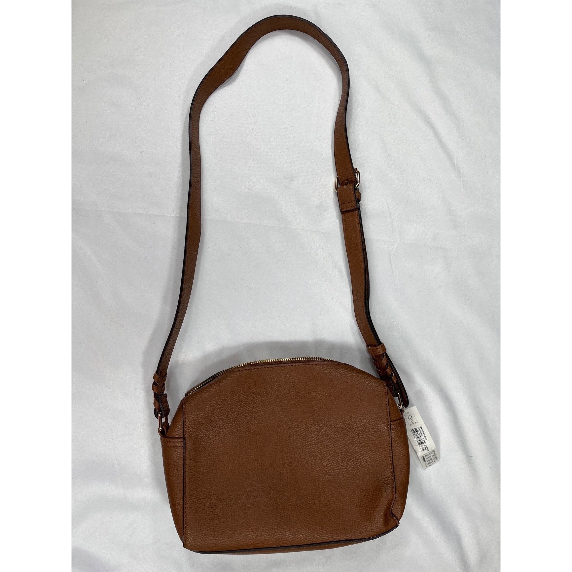 Designer Accessorize London SKU 7922 Womens Brown Leather Crossbody B Size ONE SIZE - 2 Thumbnail