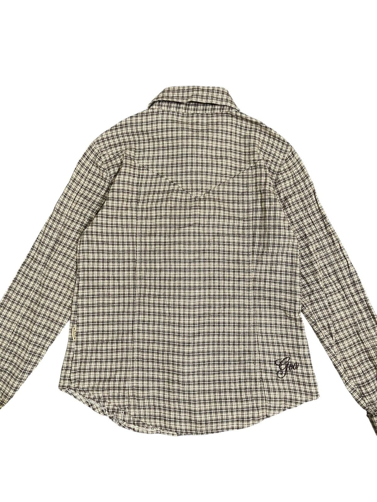 GOA 2000's GOA Plaid Punk Style Western Shirt Flannel Size US S / EU 44-46 / 1 - 5 Thumbnail
