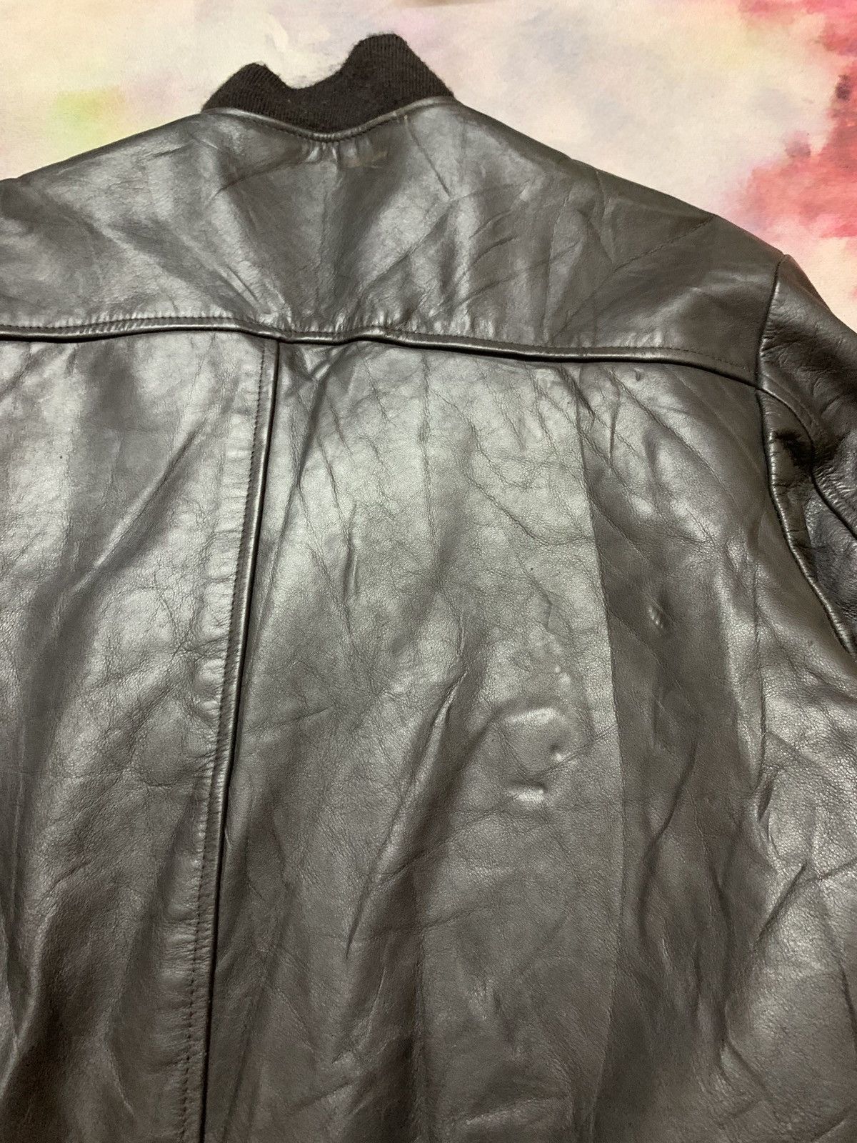 Schott Archive 40s SCHOTT MA-1 Leather Jacket Size US M / EU 48-50 / 2 - 14 Thumbnail