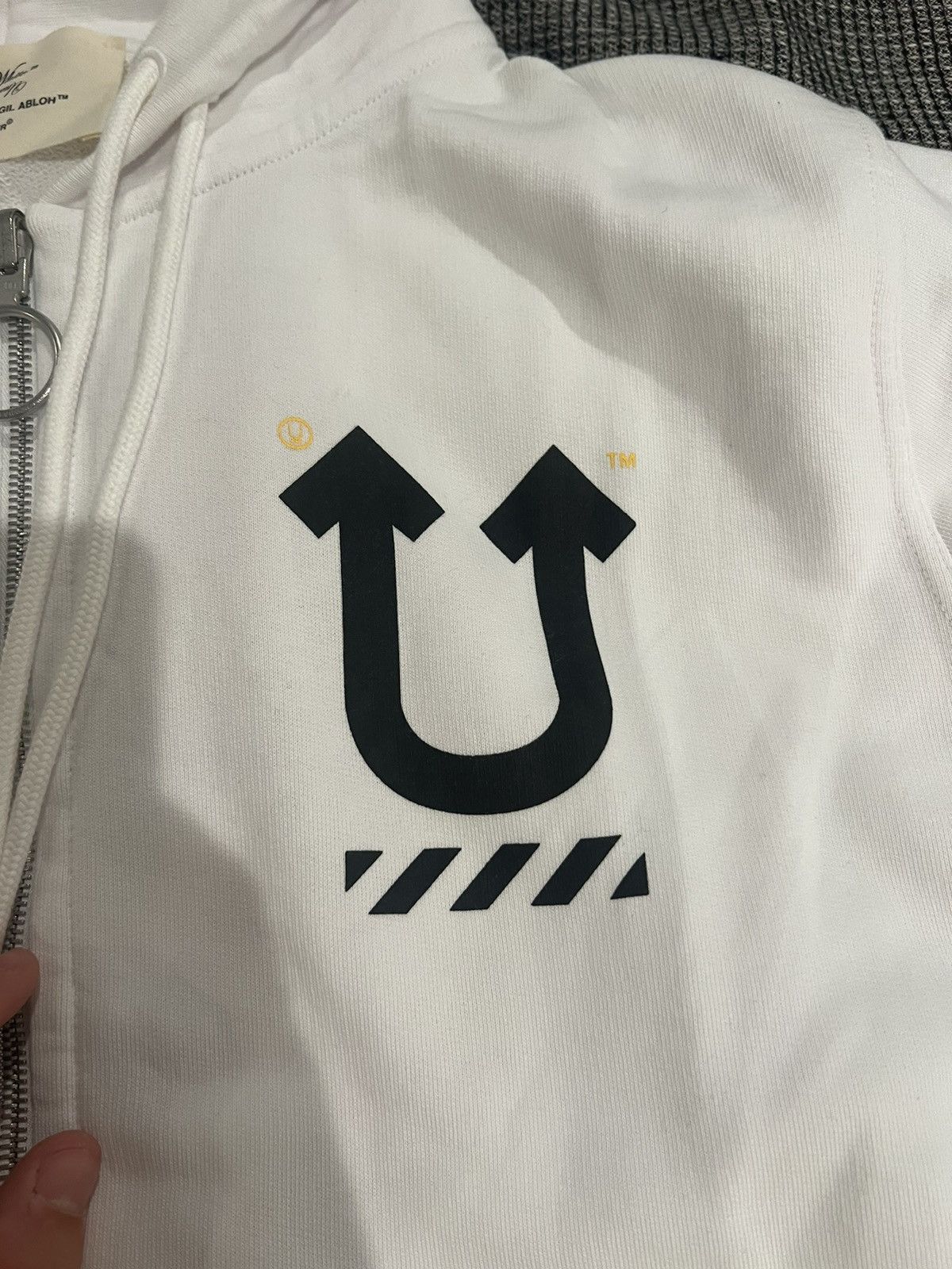 Off-White × Undercover OFF-White x Undercover RVRS Skeleton Hoodie Size US L / EU 52-54 / 3 - 6 Thumbnail