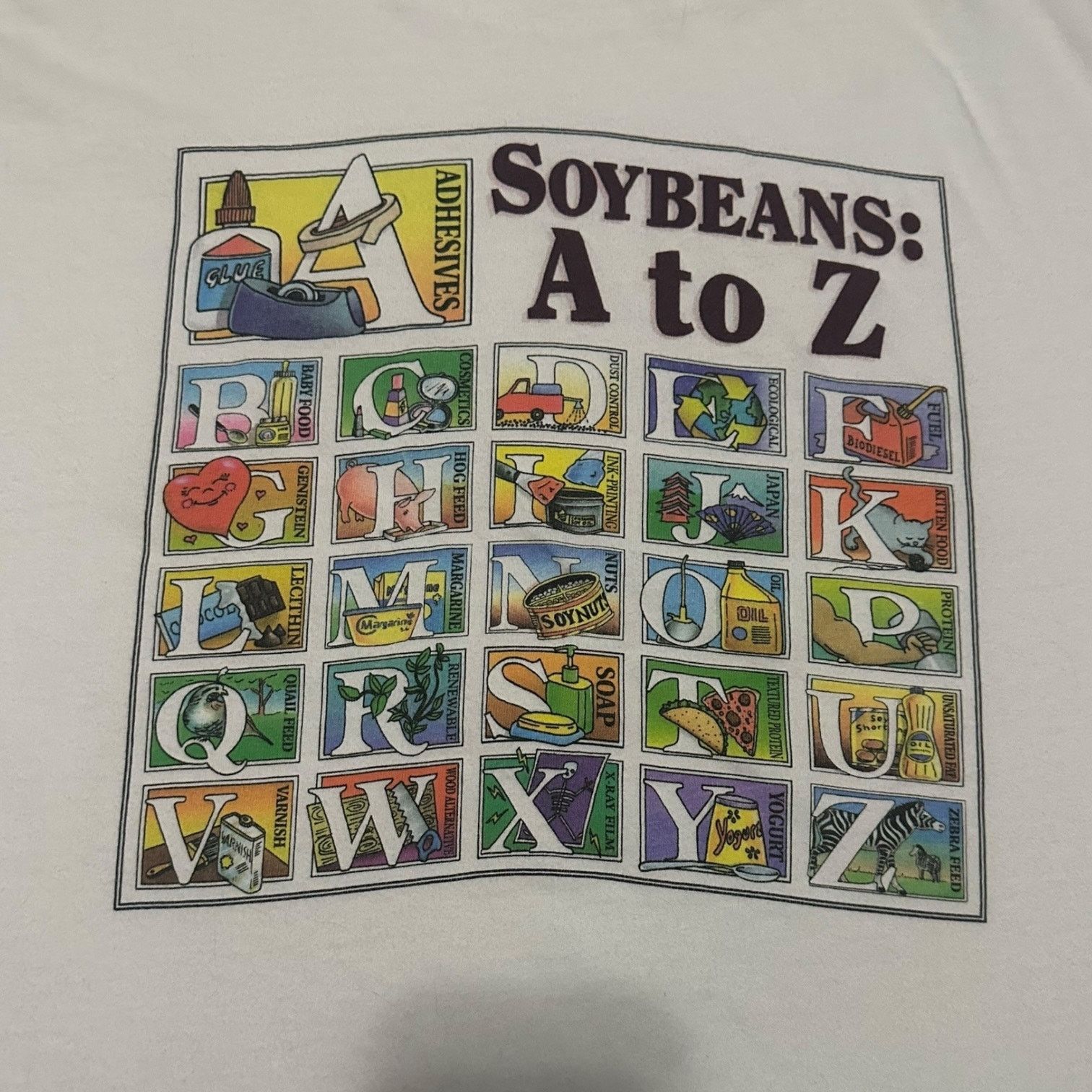 Hanes 90s Soybeans tee Size US XL / EU 56 / 4 - 3 Thumbnail