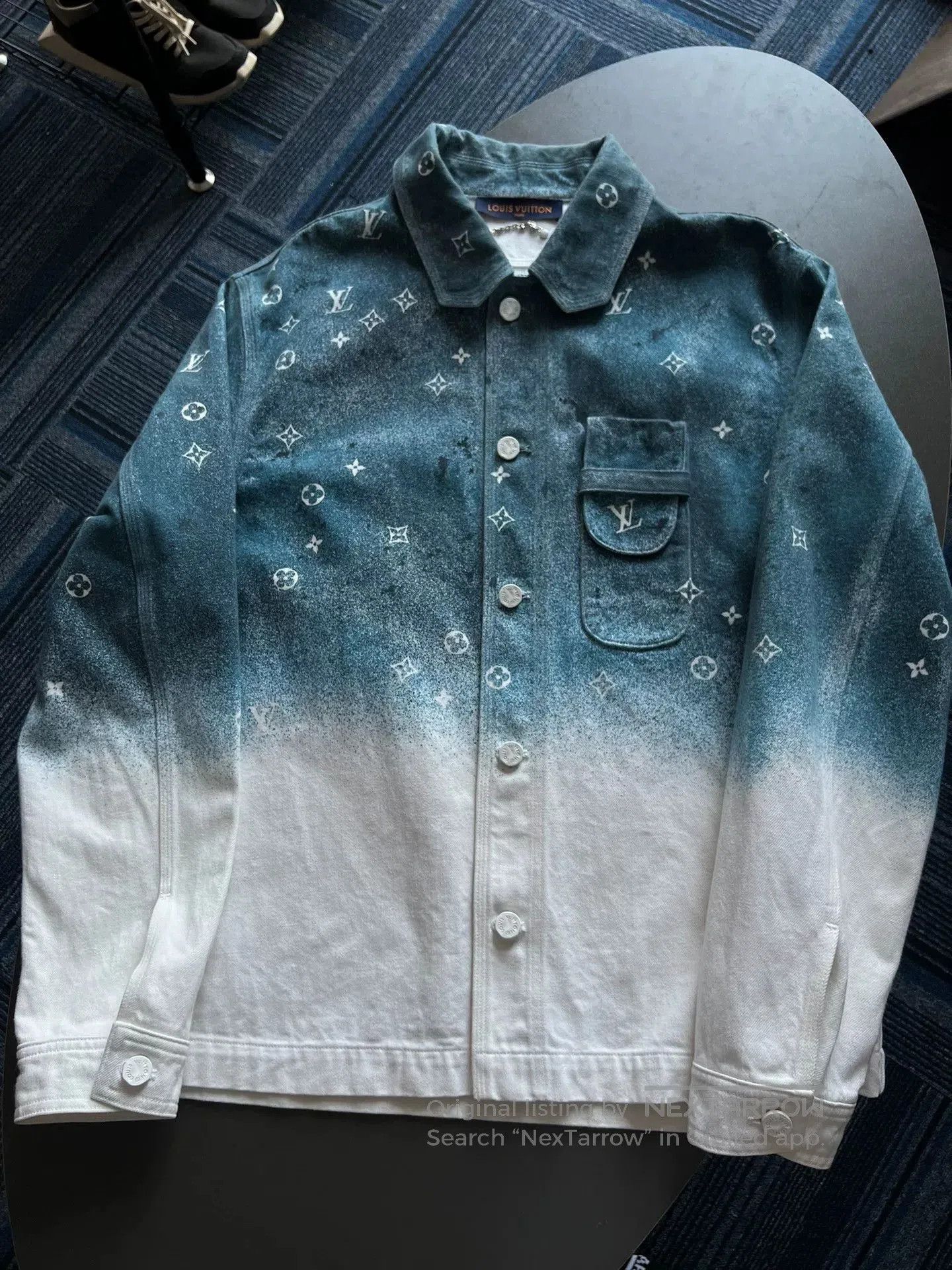 Other LV Starry Ink Denim Jacket in Blue. Size US L / EU 52-54 / 3 - 1 Thumbnail
