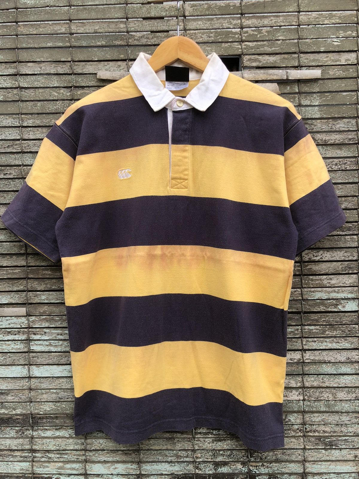 Vintage Canterbury Of New Zealand Rugby Polo Shirt