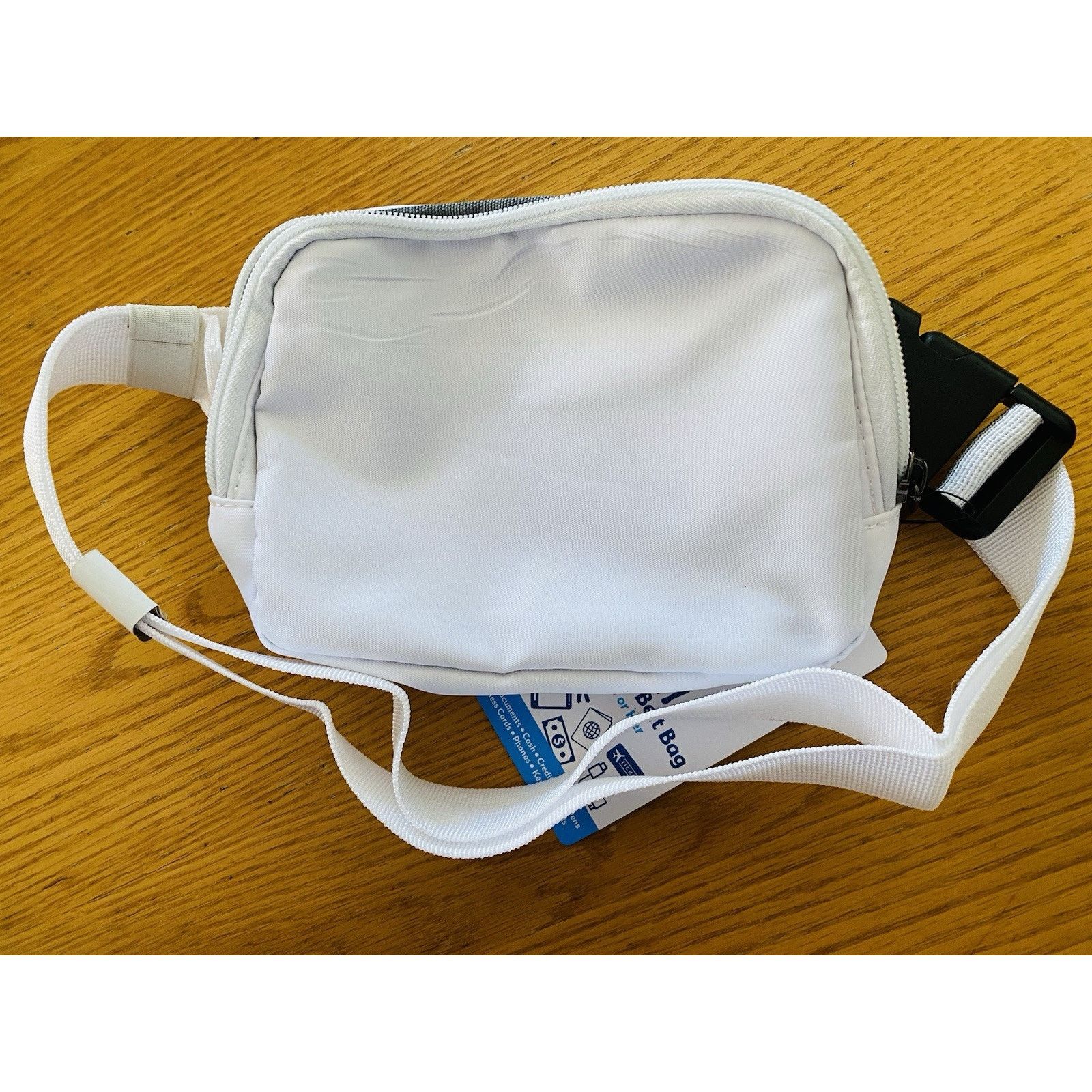 Aeropostale AeroLoft Anywhere Crossbody Belt Bag NWT-Unisex White Size ONE SIZE - 6 Thumbnail
