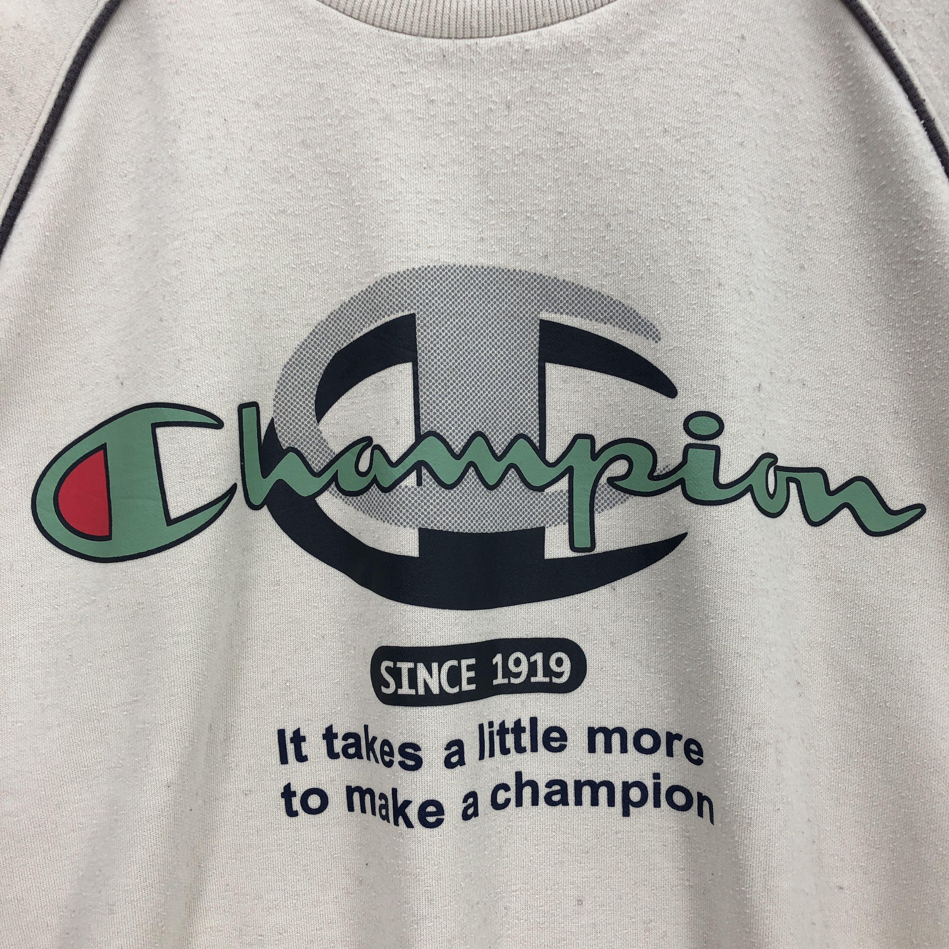 Champion Vintage Champion Sweater Champion Script Sweatshirt Jumper Size US M / EU 48-50 / 2 - 3 Thumbnail