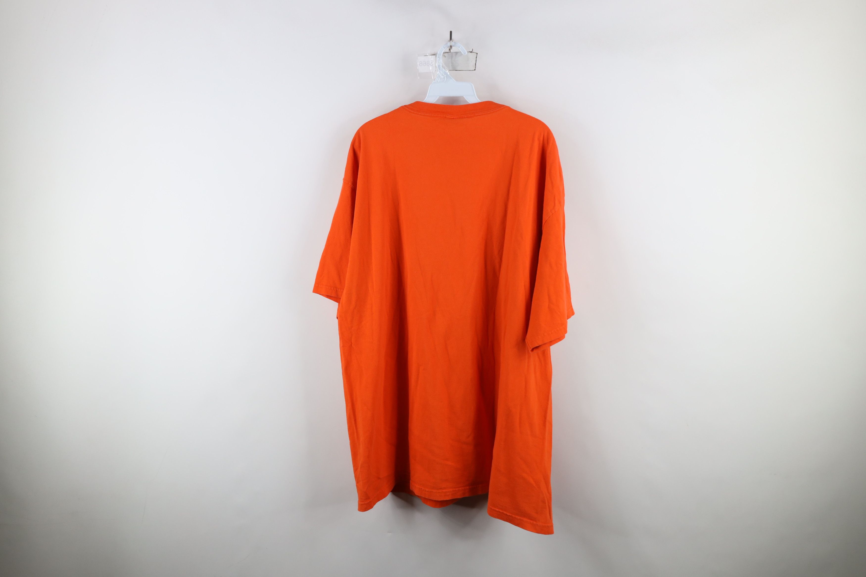 Vintage Vintage Y2K Spell Out Chicago Bears Football T-Shirt Orange Size US XXL / EU 58 / 5 - 11 Thumbnail