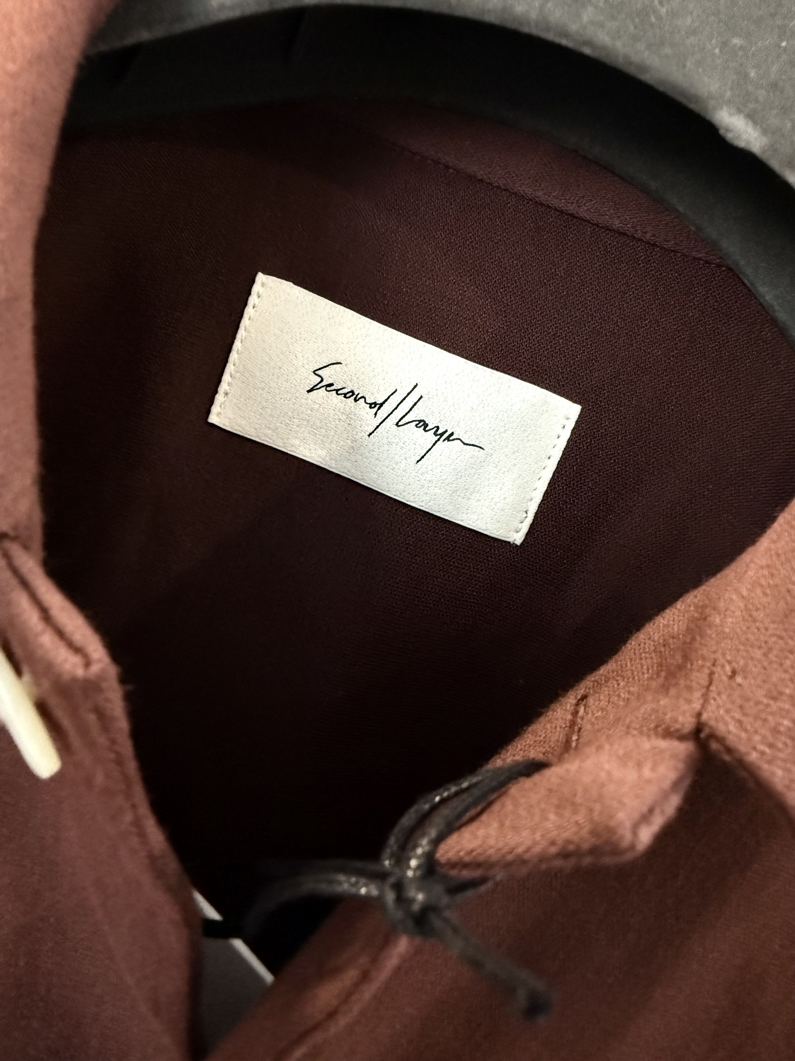 Second/Layer Second/Layer Beto Button Up Flap Pocket - Brown - Small Size US S / EU 44-46 / 1 - 2 Thumbnail