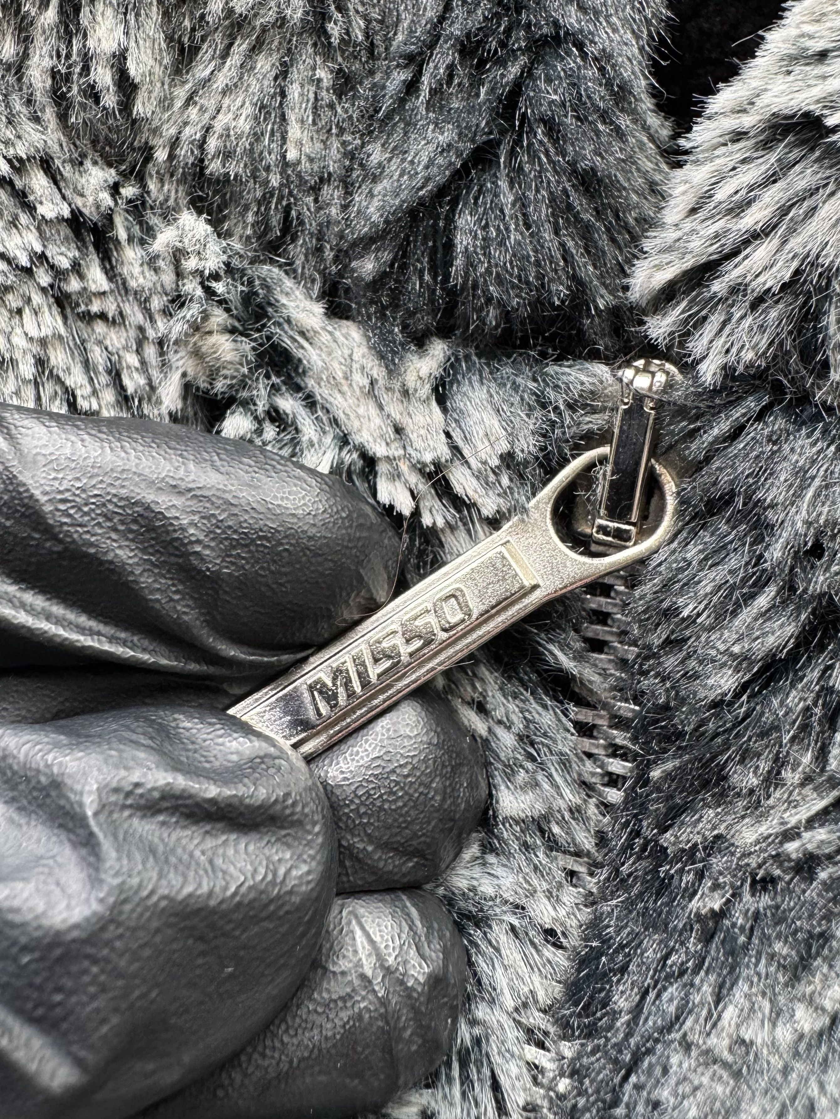 Miss Sixty Mis50 Vintage Faux Fur Cropped Jacket (D15) Size M / US 6-8 / IT 42-44 - 5 Thumbnail