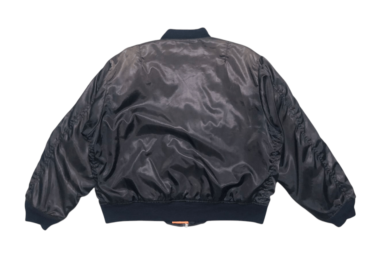 Japanese Brand Vintage Bomber Jacket MA-1 Boxy Sunfaded Faded Size US M / EU 48-50 / 2 - 2 Thumbnail