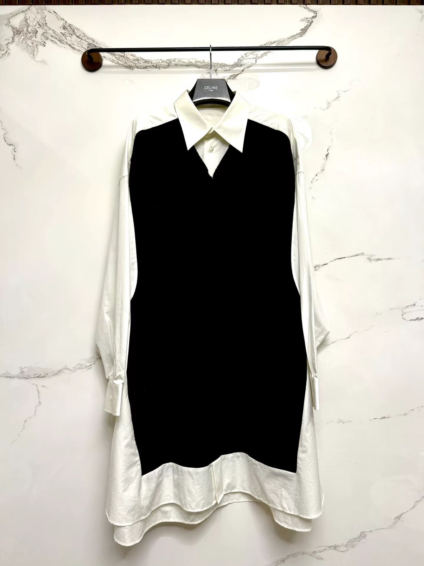 Maison Margiela 24FW Runway Layered Shirt Sweater