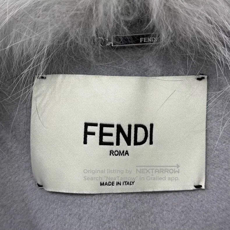 Fendi Fendi Mink cashmere fox fur cloak Size M / US 6-8 / IT 42-44 - 5 Thumbnail