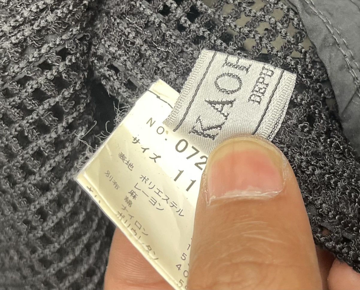 Japanese Brand Kaoryinu Mesh Jacket, Rare “Depuis 1987” Crest Size S / US 4 / IT 40 - 5 Thumbnail