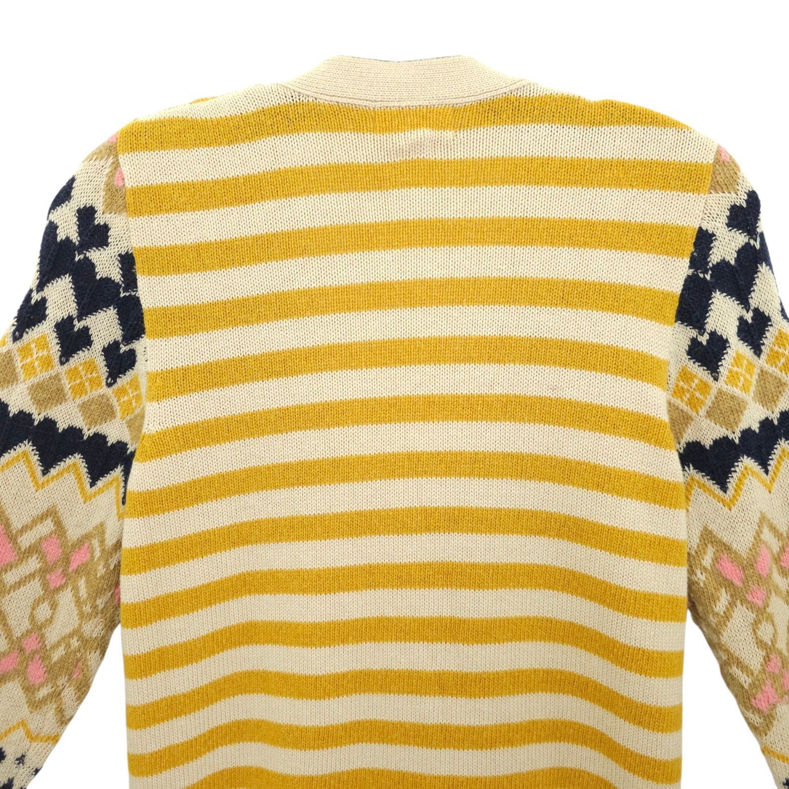 Anthropologie Fiets Voor 2 Anthropologie Fair Isle Knit Cardigan Sweater S Size S / US 4 / IT 40 - 12 Thumbnail