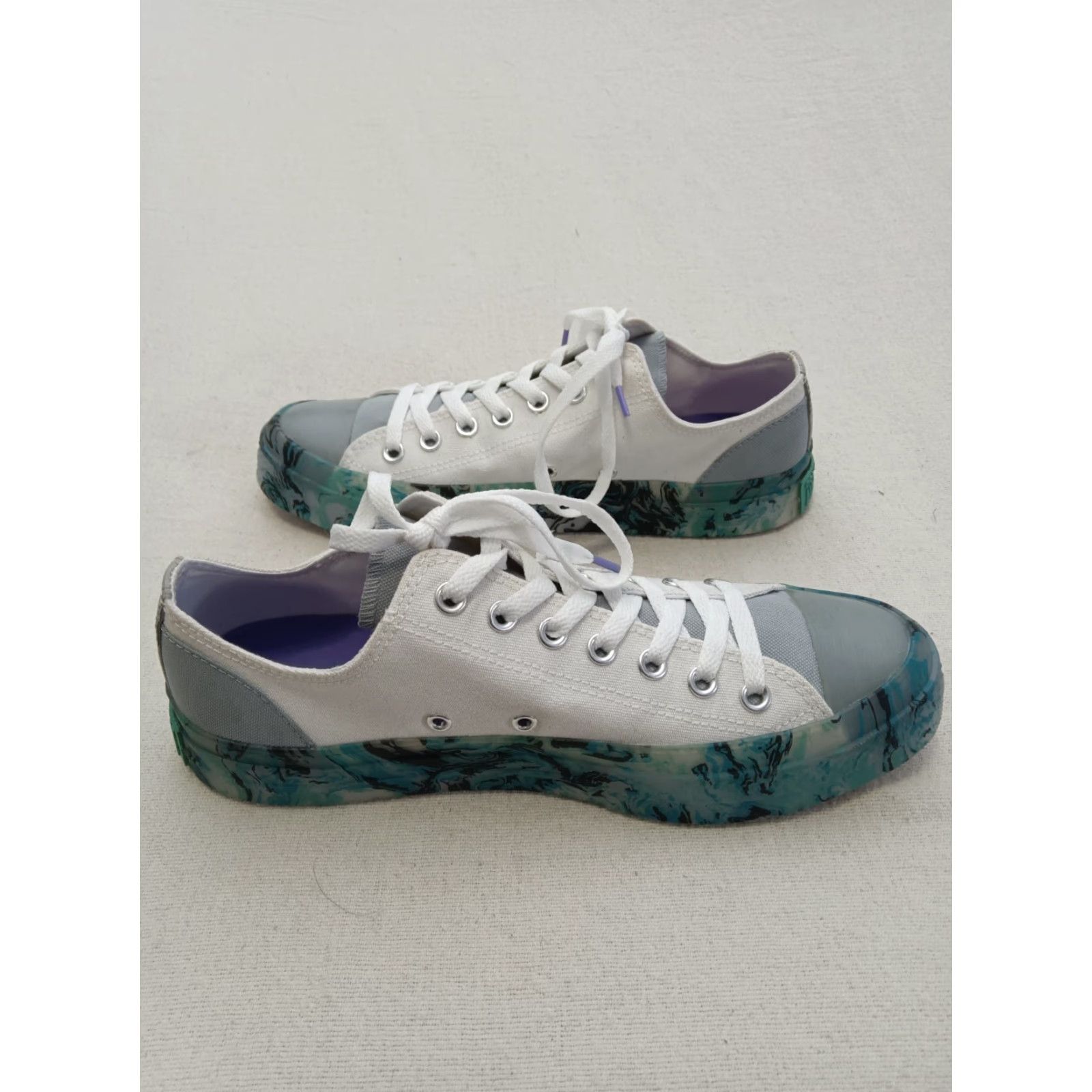 Converse Converse Chuck Taylor All-Star CX Throwback Craft Marbled White Sample Sneaker Unisex 9 Size US 9 / IT 39 - 3 Thumbnail