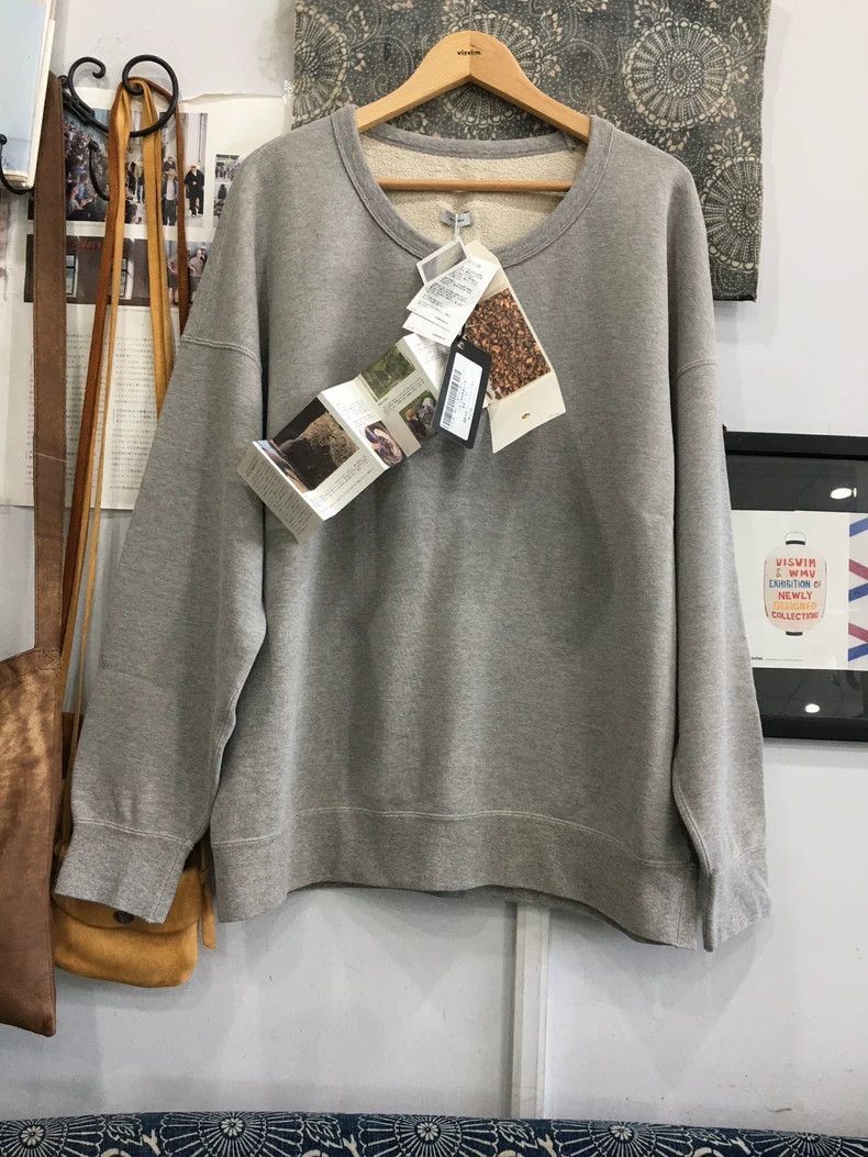VISVIM 17AW JUMBO CREWNECK SWEAT L/S(N.D.)-2506