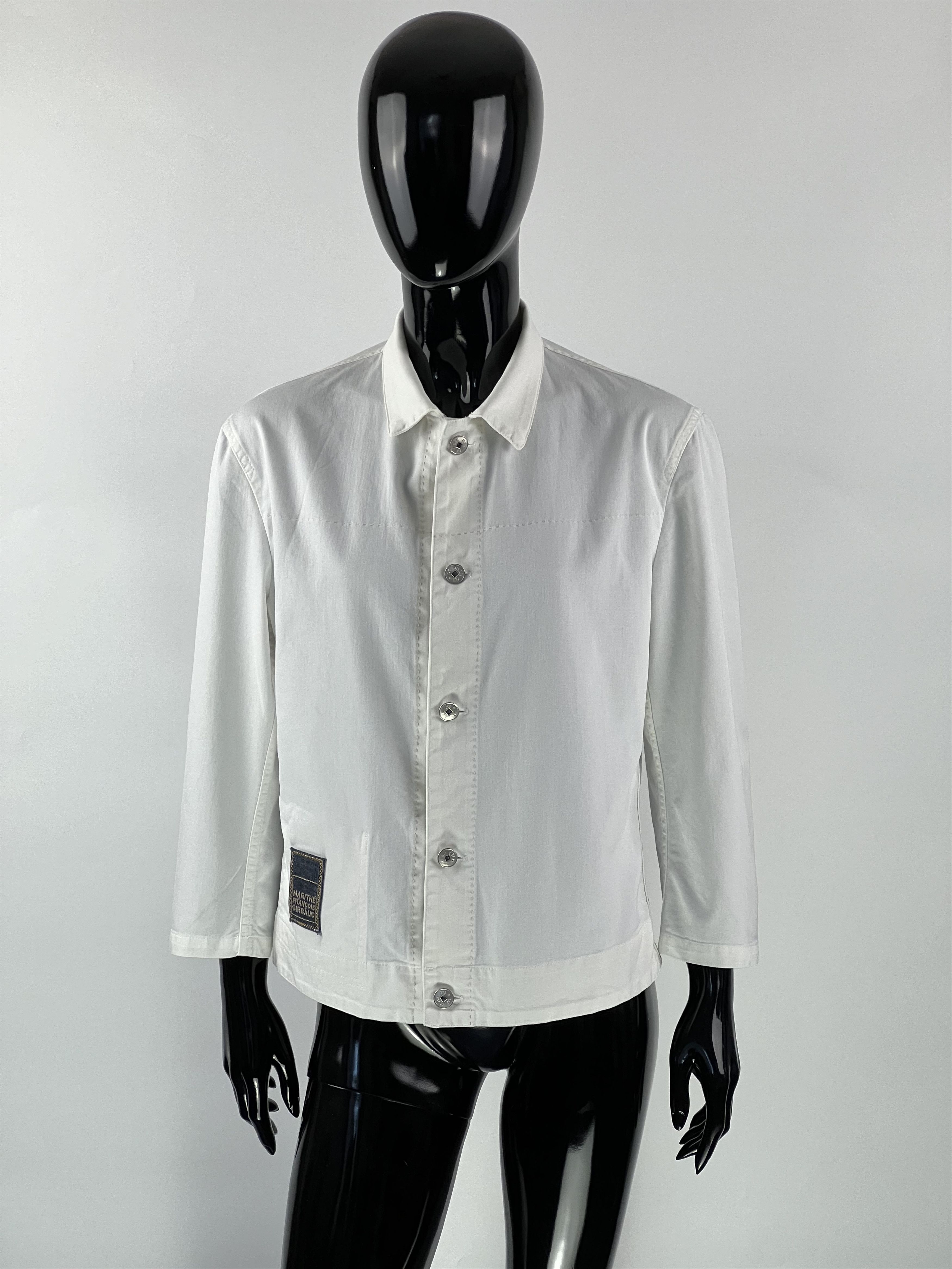 Marithe + Francois Girbaud Marithe Francois Girbaud Women’s Cotton Jacket Size IT48 Size XL / US 12-14 / IT 48-50 - 1 Thumbnail