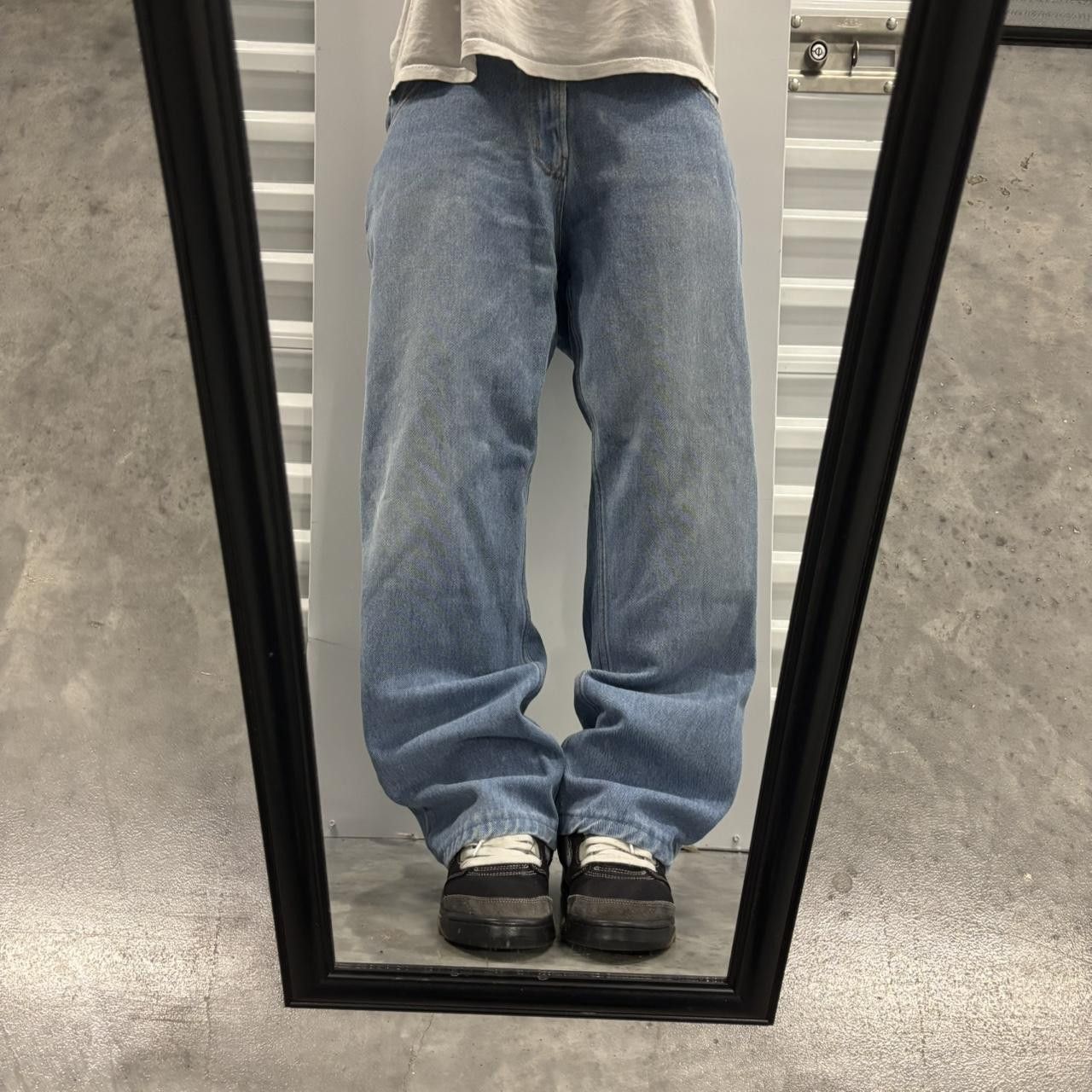 Japanese Brand × Vintage Crazy Vintage Y2K/2000s Light Wash Essential Denim Jeans! Size US 34 / EU 50 - 1 Thumbnail