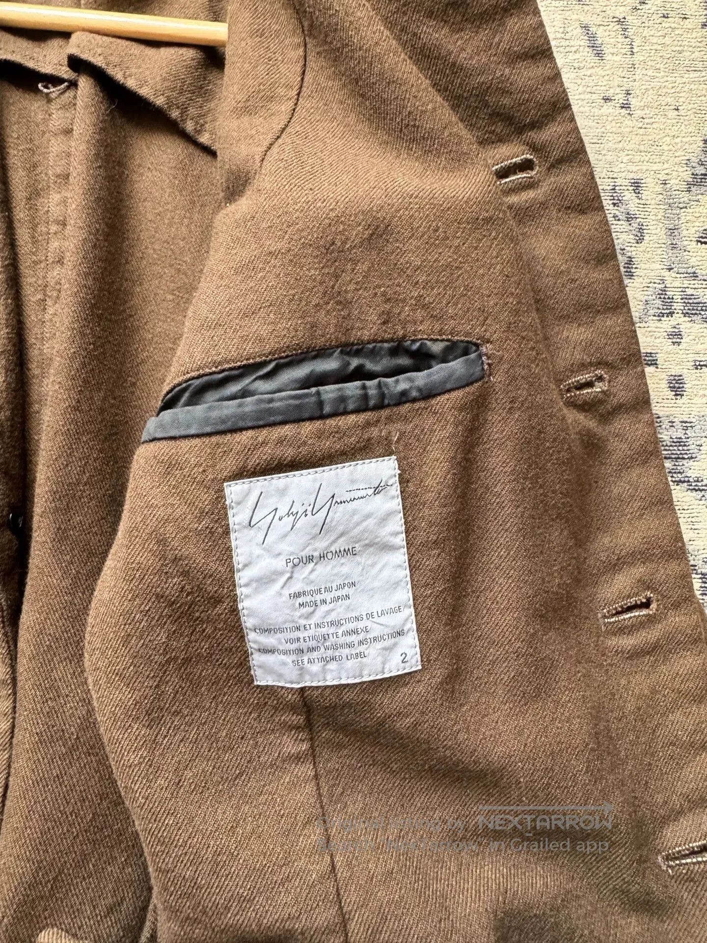 Yohji Yamamoto Yohji Yamamoto 03AW Patchwork Safari Jacket. Size US M / EU 48-50 / 2 - 7 Thumbnail