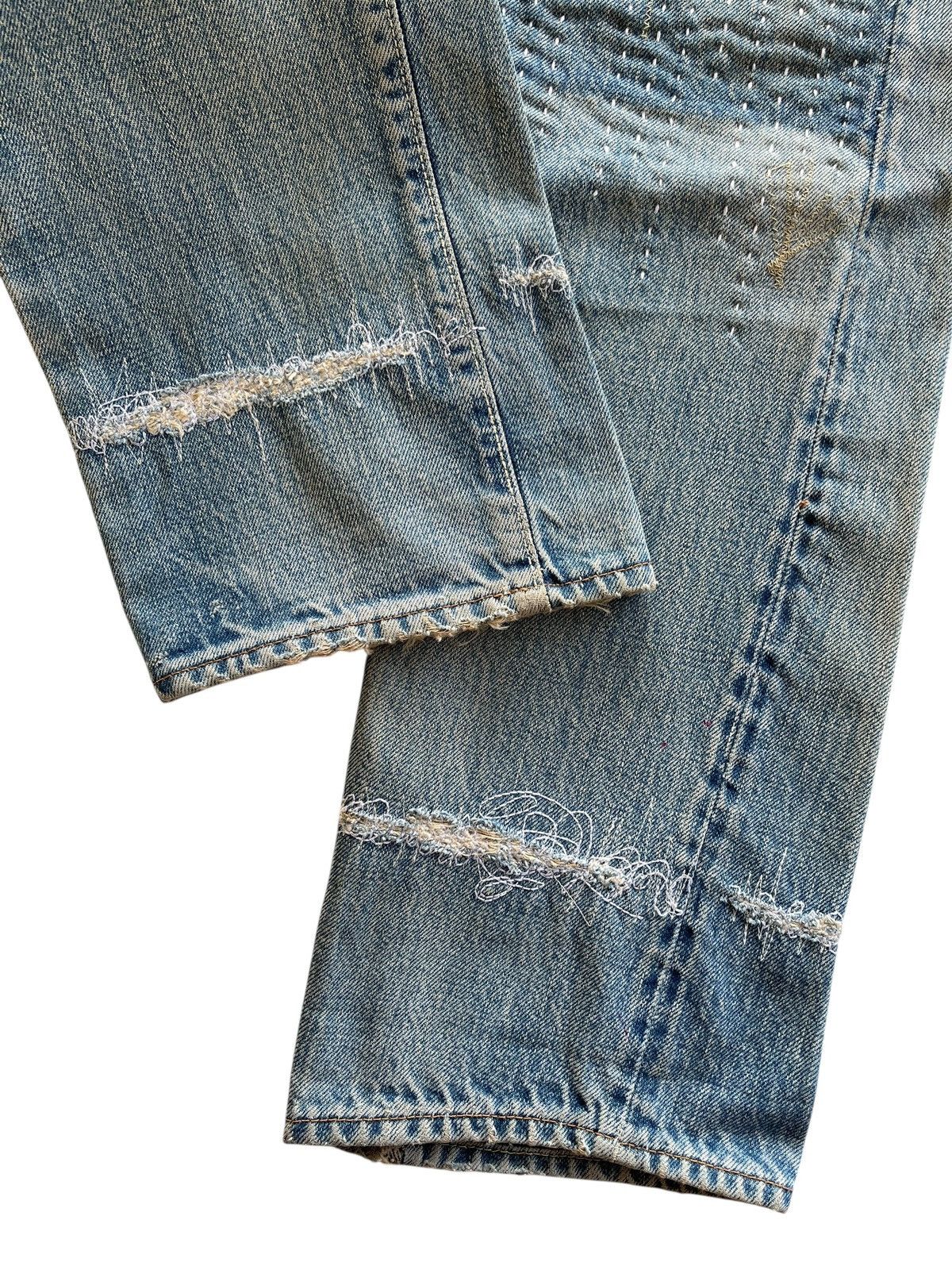 Blue Blue Japan Blue Blue Japan Sashiko Denim Size US 28 / EU 44 - 12 Thumbnail