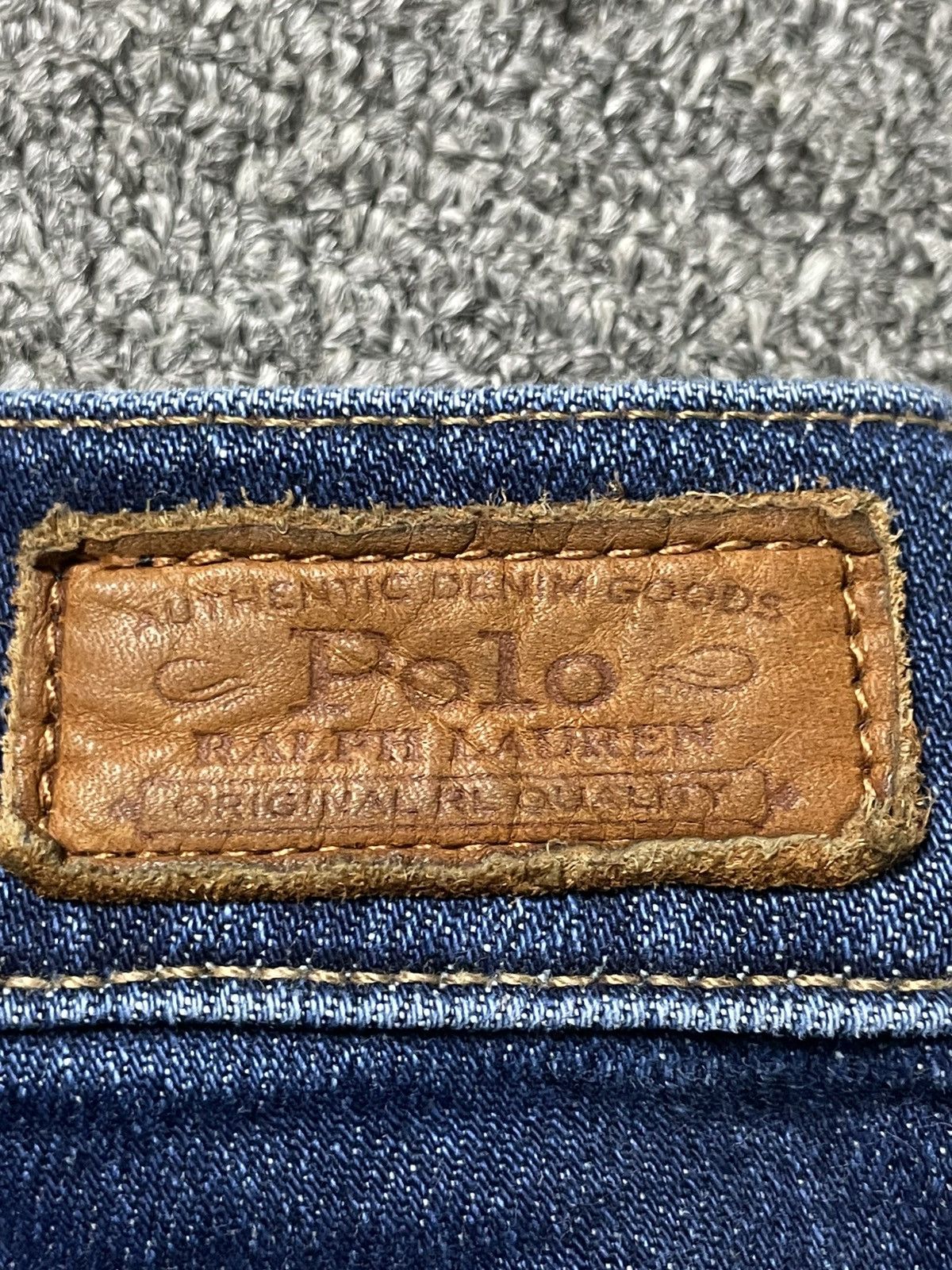 Polo Ralph Lauren × Vintage POLO RALPH LAUREN FRONT DOUBLE POCKET FLARE JEANS (103) Size 25" / US 0 / IT 36 - 9 Thumbnail