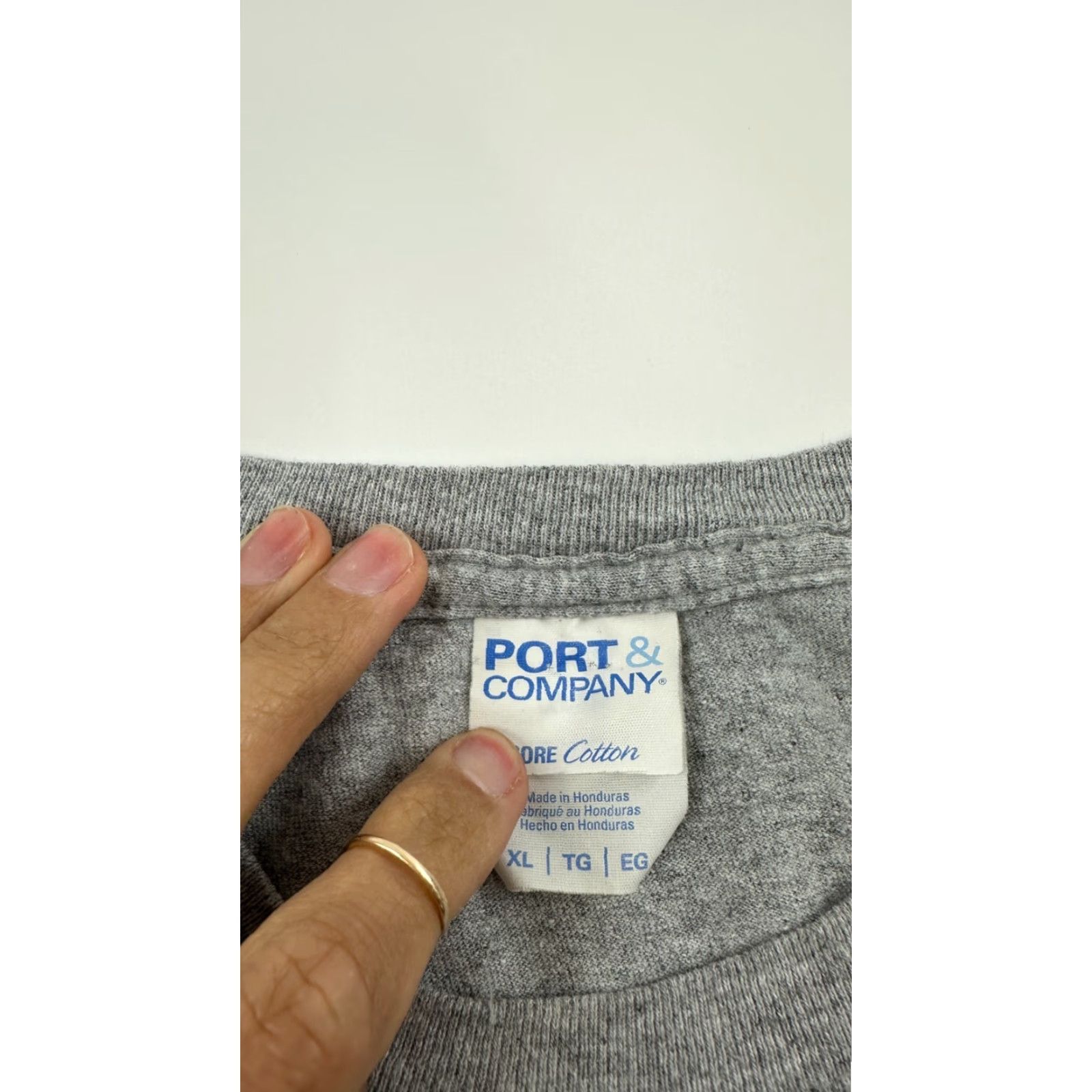 Port & Company VINTAGE Starbucks Shirt Port & Company Crew Neck T-Shirt Mens XL Gray 50th Anniversary Outdoor Size US XL / EU 56 / 4 - 6 Thumbnail