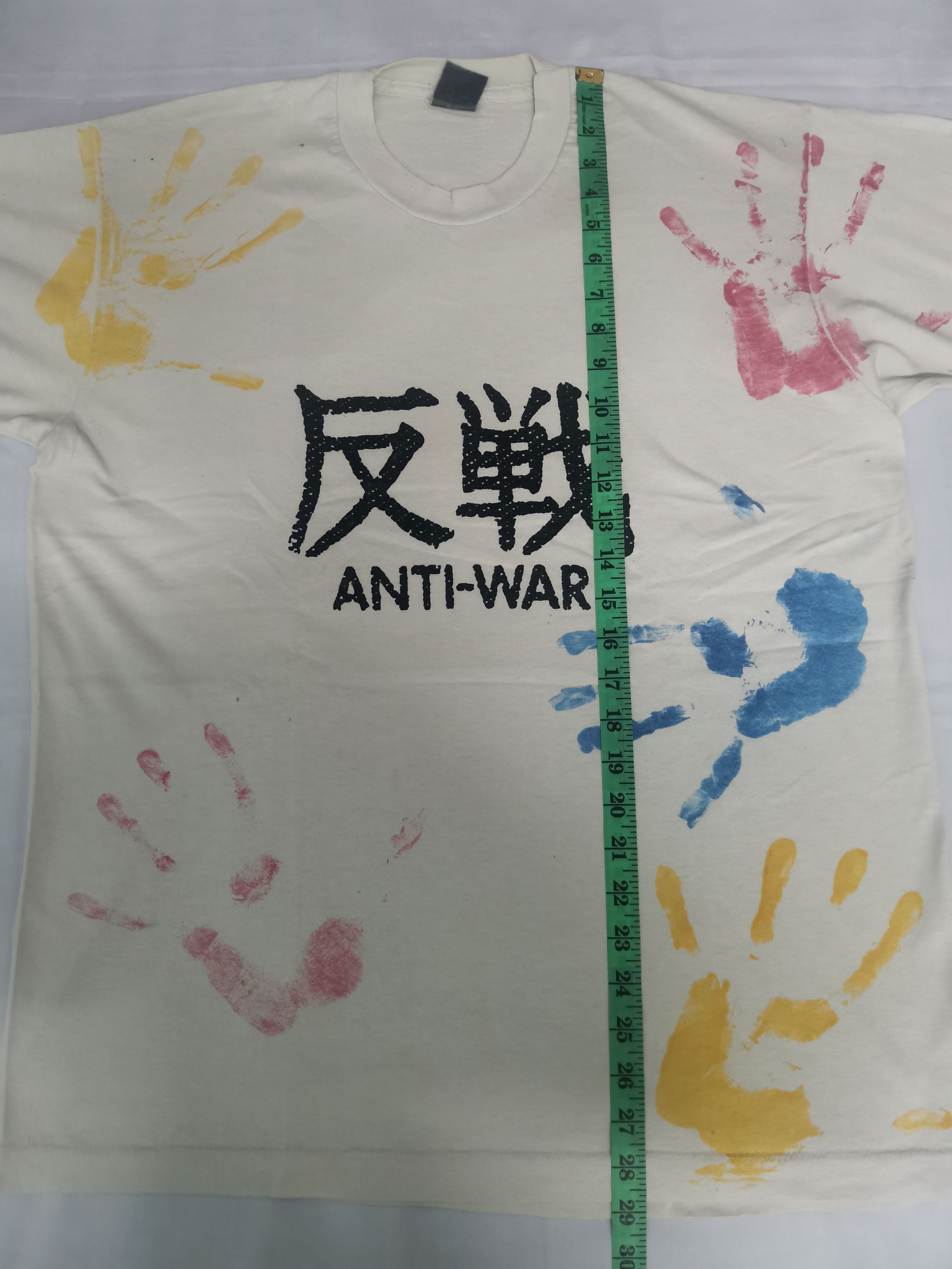 Seditionaries Vintage Seditionaries Anti-War Punk Tee Rare Stitches Size US L / EU 52-54 / 3 - 4 Thumbnail