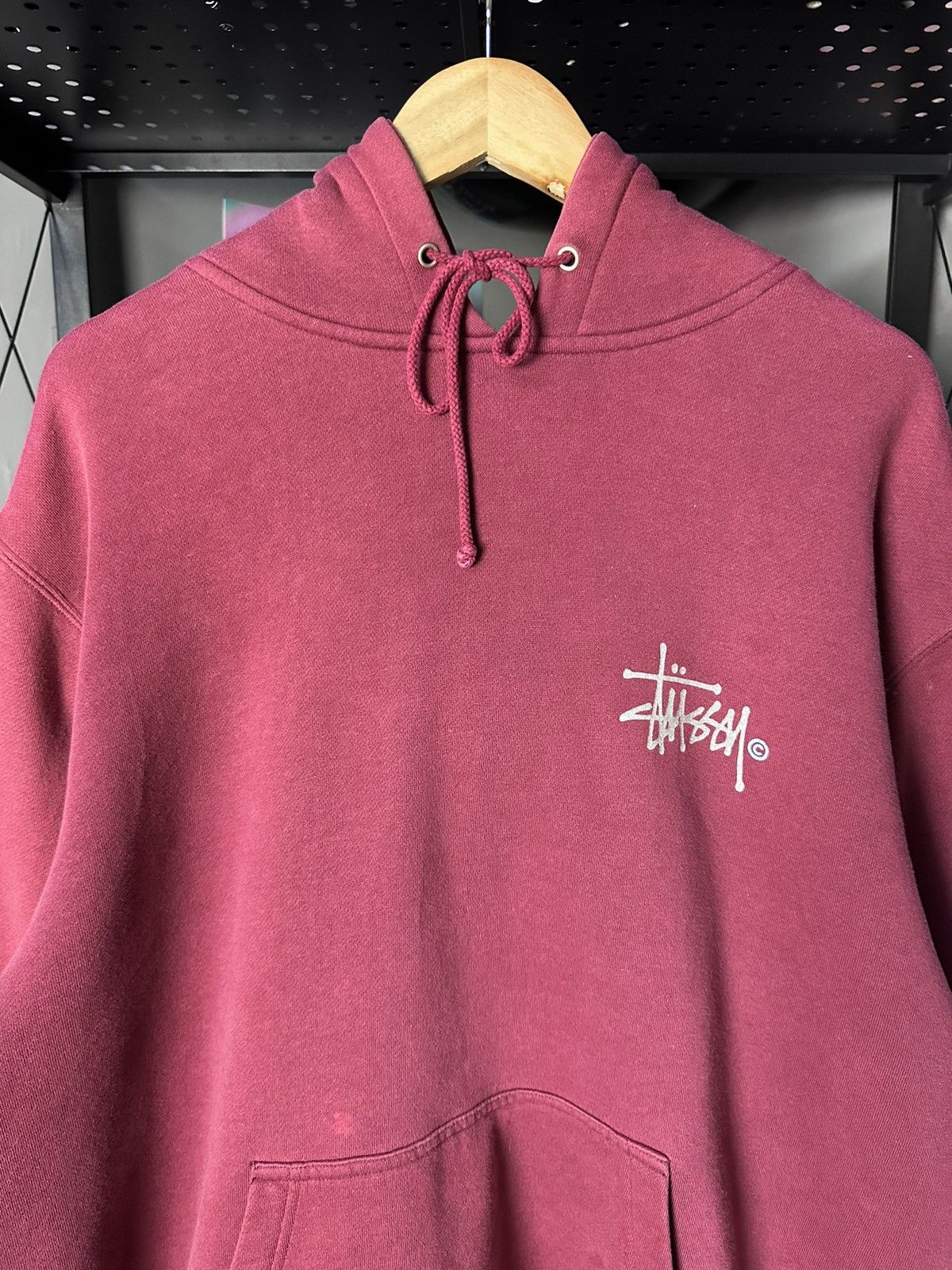 Stussy × Vintage Vintage Stussy Hoodie Size US XL / EU 56 / 4 - 4 Thumbnail