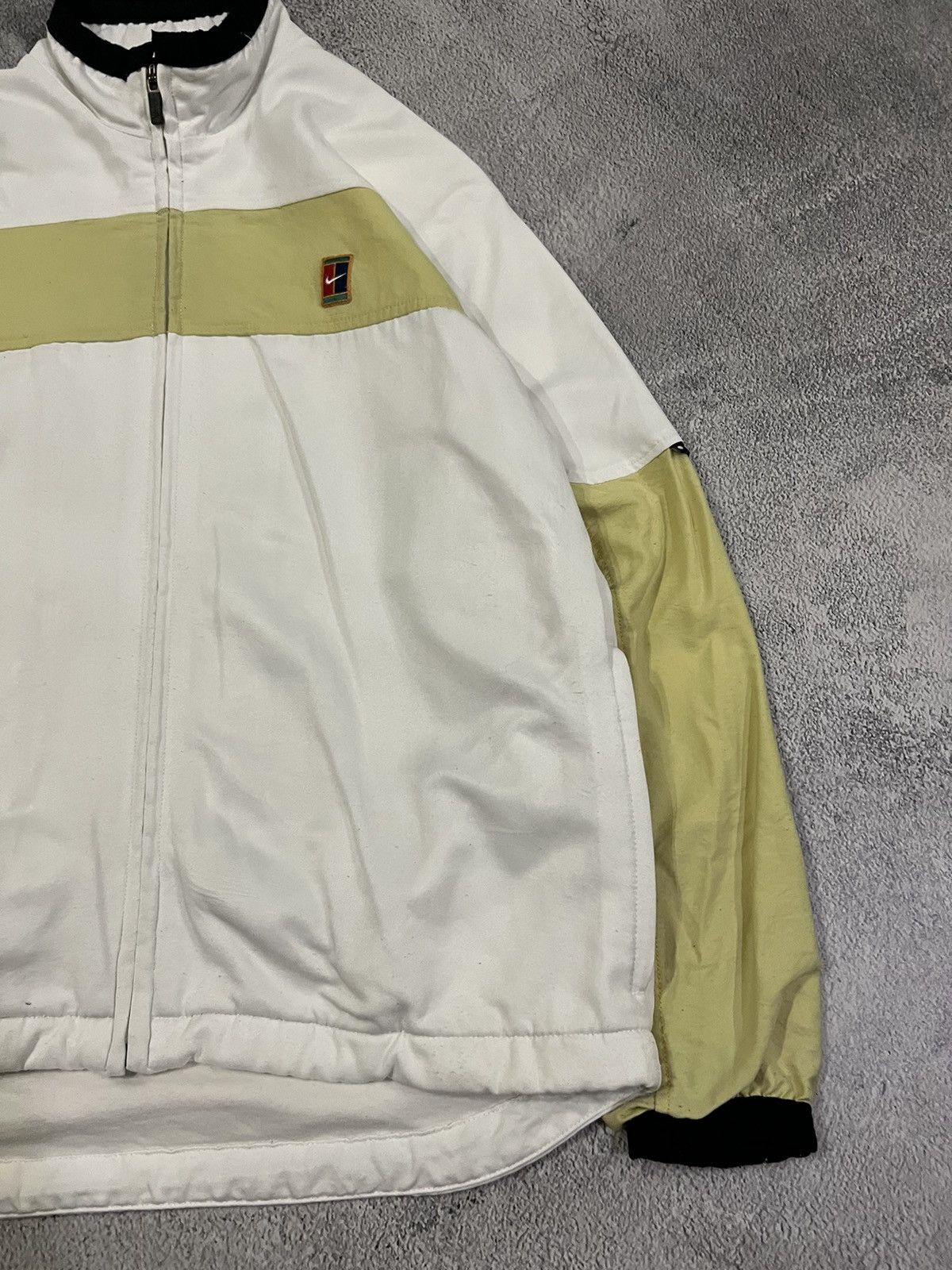 Nike × Vintage Vintage Y2k Nike Court Nylon Jacket 90’s Size US S / EU 44-46 / 1 - 5 Thumbnail